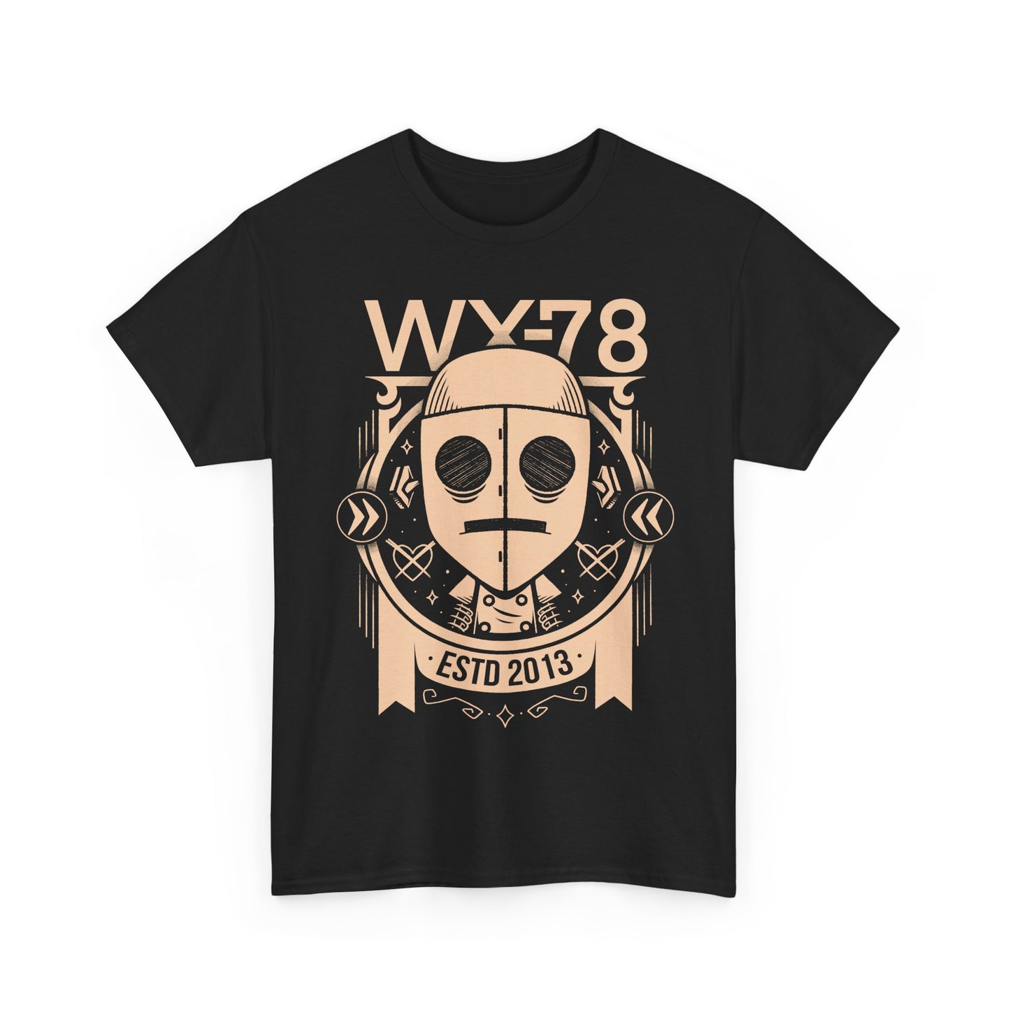 Gamer t-shirt inspired in WX-78 from Don't Starve and Don't Starve Together video game.
don't starve merch, don't starve, don't starve t-shirt, don't starve wx-78 t-shirt, don't starve wx78 gamer shirt, don't starve together wx-78 t-shirt, don't starve together merch, don't starve indie game wx78 t-shirt, don't starve wilson merch, don't starve wilson t-shirt, don't starve wilson shirt, don't starve survival indie game mech, don't starve survival indie game t-shirt, don't starve together wx-78