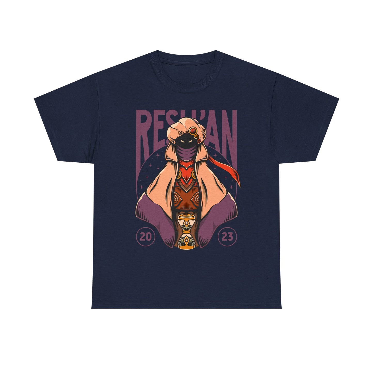 Gamer t-shirt inspired by Resh'an (The Archivist Alchemist) playable character on Sea of Stars pixel art turn based rpg video game.
sea of stars, 8 bit, garl warrior cook, zale, valere, gamer, gaming, indie game, pixel art, solstice warriors, video game, video games, resh'an, sea of stars t-shirt, sea of stars garl t-shirt, sea of stars zale t-shirt, sea of stars valere t-shirt, sea of stars artificer t-shirt, sea of stars throes of the watchmaker t-shirt, sea of stars sea seraï t-shirt