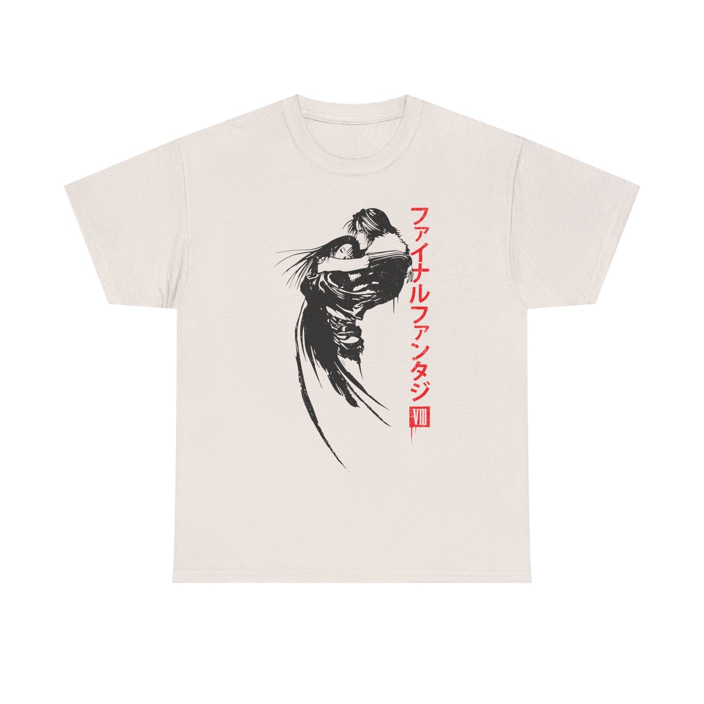 Gamer T-shirt design inspired by Squall and Rinoa from Final Fantasy VIII (FInal Fantasy 8, FFVIII) jrpg video game.
final fantasy viii t-shirt, final fantasy viii squall t-shirt, final fantasy viii rinoa t-shirt, final fantasy 8 t-shirt, ffviii squall rinoa t-shirt, final fantasy viii merch, squall leonhart t-shirt, ffviii squall leonhart t-shirt, rinoa heartilly t-shirt, ffviii rinoa heartilly t-shirt, final fantasy viii laguna loire t-shirt, final fantasy viii quistis trepe, final fantasy viii game tee