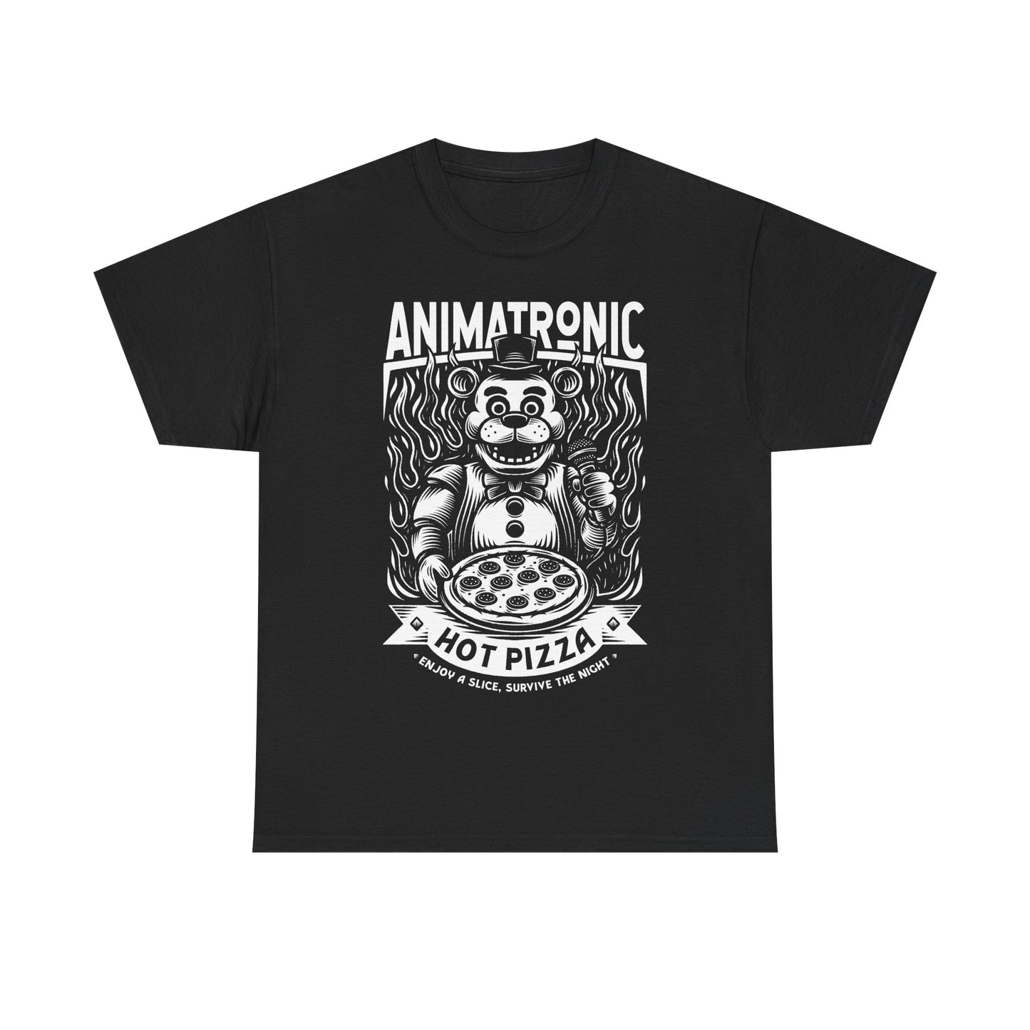 Gamer t-shirt design inspired by Freddy Fazbear from Five Nights At Freddy's video games. Perfect t-shirt for pizza & survival horror lovers.
five nights at freddy's t-shirt, five nights at freddy's freddy fazbear t-shirt, fnaf freddy fazbear t-shirt, fnaf freddy fazbear pizza tee, freddy fazbear pizza tee, fnaf survival horror video game shirt, gaming horror t-shirt, fnaf gamer survival horror t-shirt, 5naf gamer t-shirt, 5naf freddy fazbear t-shirt, five nights at freddy, fnaf, freddy fazbear