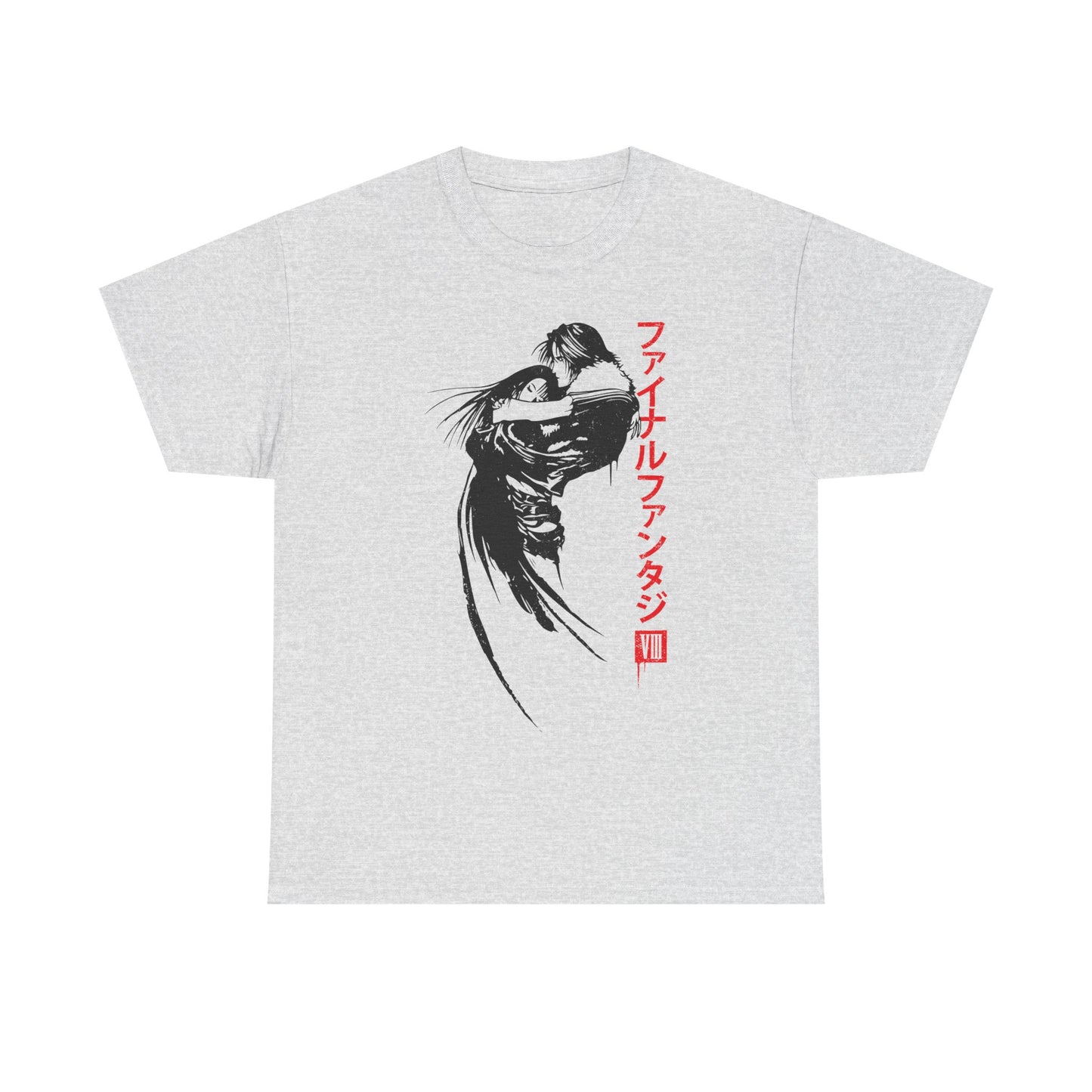 Gamer T-shirt design inspired by Squall and Rinoa from Final Fantasy VIII (FInal Fantasy 8, FFVIII) jrpg video game.
final fantasy viii t-shirt, final fantasy viii squall t-shirt, final fantasy viii rinoa t-shirt, final fantasy 8 t-shirt, ffviii squall rinoa t-shirt, final fantasy viii merch, squall leonhart t-shirt, ffviii squall leonhart t-shirt, rinoa heartilly t-shirt, ffviii rinoa heartilly t-shirt, final fantasy viii laguna loire t-shirt, final fantasy viii quistis trepe, final fantasy viii game tee