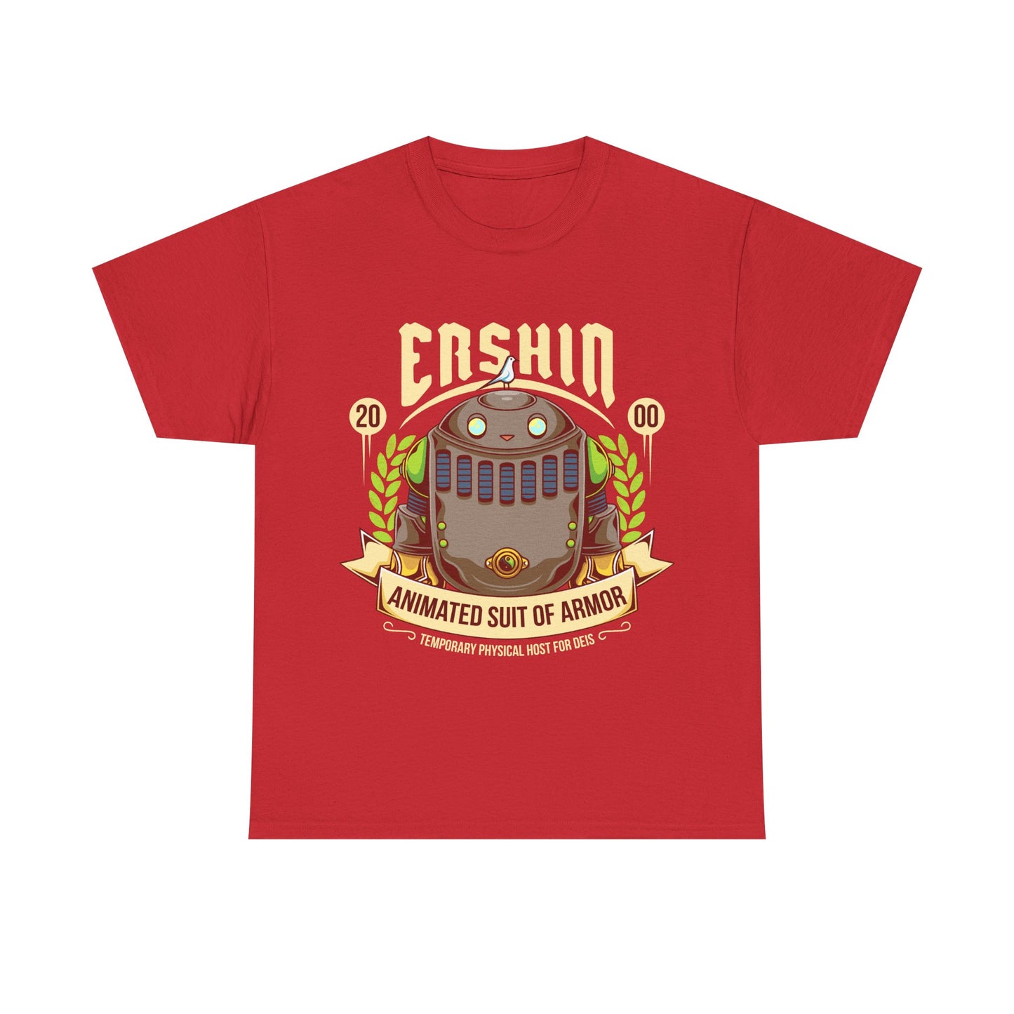 Gamer t-shirt design inspired by Ershin from Breath of Fire IV (Breath of Fire 4 - BOF4) role-playing video game.
breath of fire, breath of fire iv, breath of fire ii, ershin, breath of fire series, breath of fire iii, role-playing game, video games, gaming, retrogaming, breath of fire iv t-shirt, breath of fire iv ershing t-shirt, breath of fire iv merch, breath of fire series merch, breath of fire iv ryu t-shirt, breath of fire iv nina t-shirt, breath of fire iii t-shirt, BOF4 t-shirt