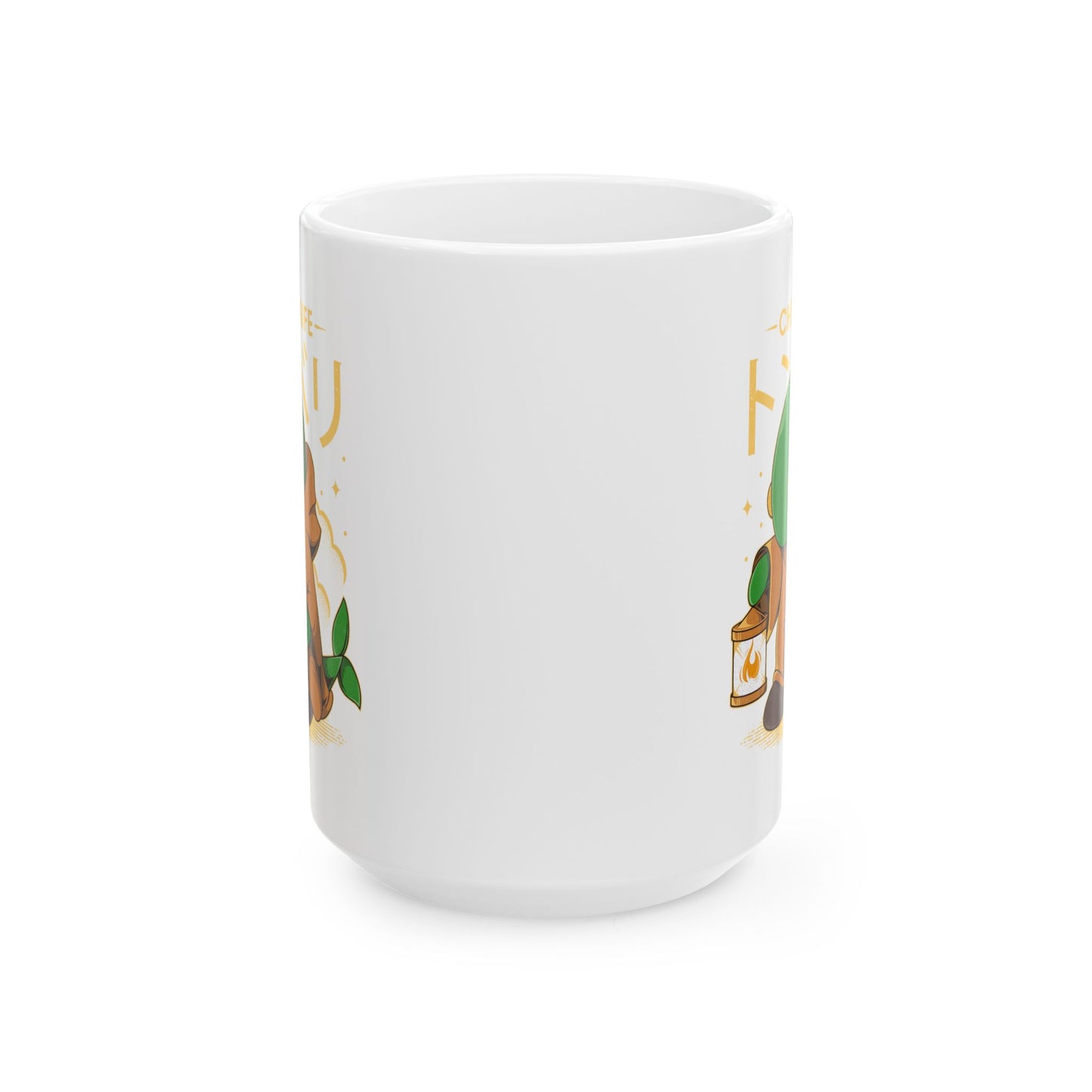 High-quality ceramic mug featuring Tonberry, the iconic and deadly enemy from the Final Fantasy RPG series. The design showcases Tonberry’s lantern and dagger in a cute yet intimidating style, perfect for JRPG fans and retro gamers. Durable ceramic construction makes it ideal for coffee, tea, or display. A great collectible for Final Fantasy enthusiasts, gaming merch lovers, and anyone who enjoys unique video game drinkware.