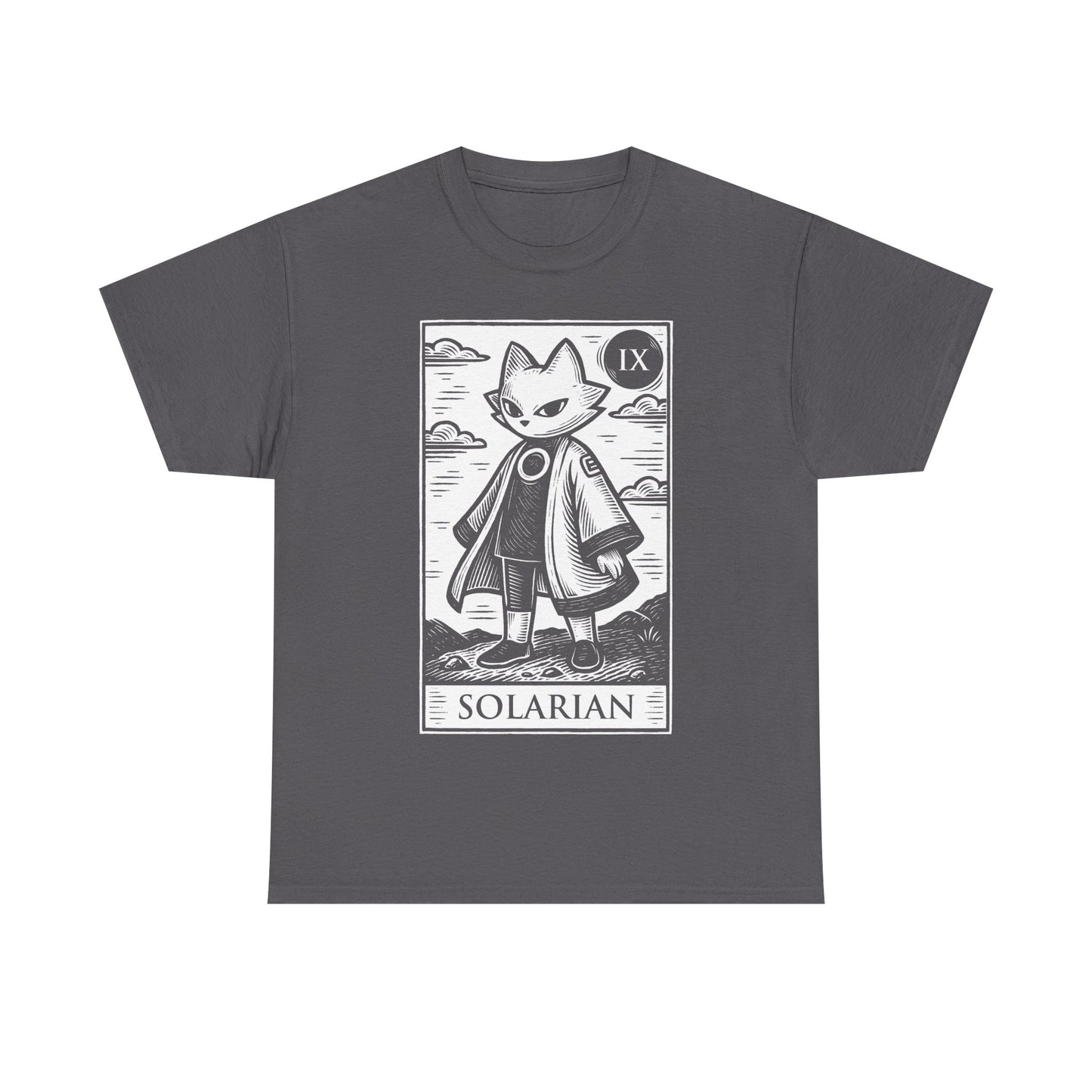 Gamer t-shirt inspired by Yi from Nine Sols indie video game in tarot card art style.
nine sols, 9 sols, nine sols t-shirt, nine sols yi t-shirt,yi, nine sols video game t-shirt, nine sols video game merch, nine sols yi solarian t-shirt, nine sols metroidvania video game t-shirt, solarian, yi tao alchemist nine sols tee, fangshi, gaming tarot card art t-shirt, nine sols metroidvania gamer t-shirt, indie game merch, nine sols metroidvania video game merchandising, video games merch, linocut art
