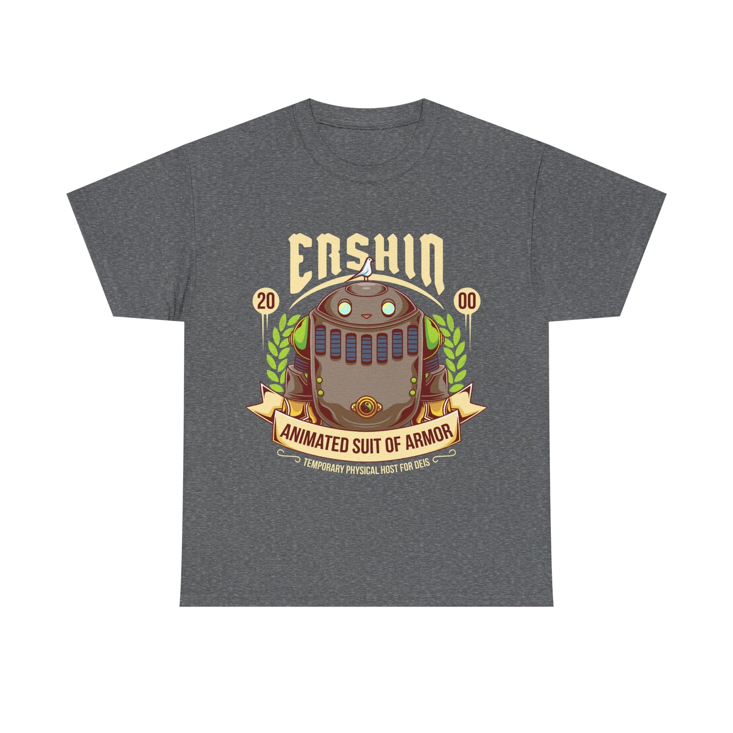 Gamer t-shirt design inspired by Ershin from Breath of Fire IV (Breath of Fire 4 - BOF4) role-playing video game.
breath of fire, breath of fire iv, breath of fire ii, ershin, breath of fire series, breath of fire iii, role-playing game, video games, gaming, retrogaming, breath of fire iv t-shirt, breath of fire iv ershing t-shirt, breath of fire iv merch, breath of fire series merch, breath of fire iv ryu t-shirt, breath of fire iv nina t-shirt, breath of fire iii t-shirt, BOF4 t-shirt