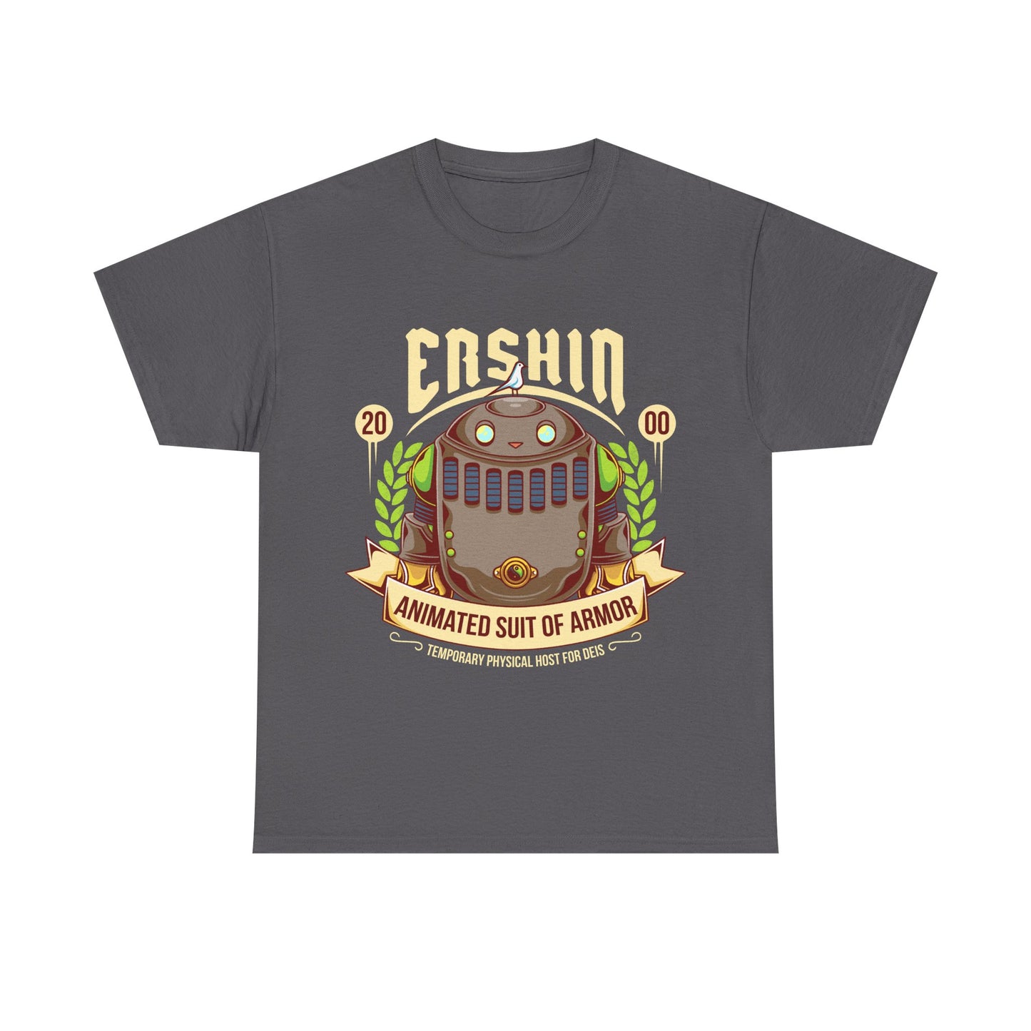Gamer t-shirt design inspired by Ershin from Breath of Fire IV (Breath of Fire 4 - BOF4) role-playing video game.
breath of fire, breath of fire iv, breath of fire ii, ershin, breath of fire series, breath of fire iii, role-playing game, video games, gaming, retrogaming, breath of fire iv t-shirt, breath of fire iv ershing t-shirt, breath of fire iv merch, breath of fire series merch, breath of fire iv ryu t-shirt, breath of fire iv nina t-shirt, breath of fire iii t-shirt, BOF4 t-shirt