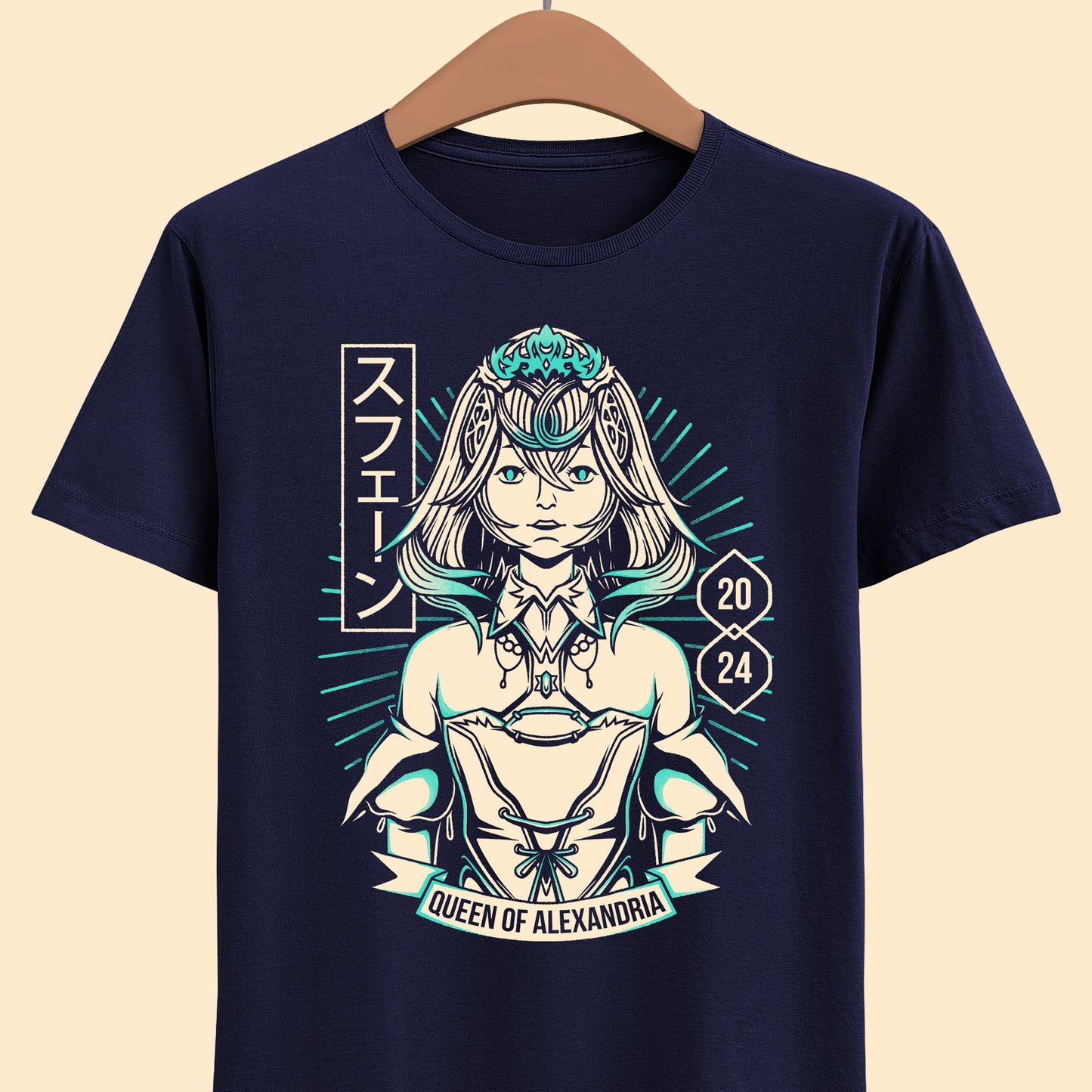 Gamer t-shirt inspired in Sphene (Queen of Reason of Alexandria) from Final Fantasy XIV: Dawntrail Seekers of Eternity (ffxiv - ff14) mmorpg video game.
final fantasy xiv, dawntrail, seekers of eternity, final fantasy 14, ffxiv, tural, sphene, queen of reason, the cornservant, mmorpg video game, video game, gamer t-shirt, gaming shirt,ffxiv sphene shirt