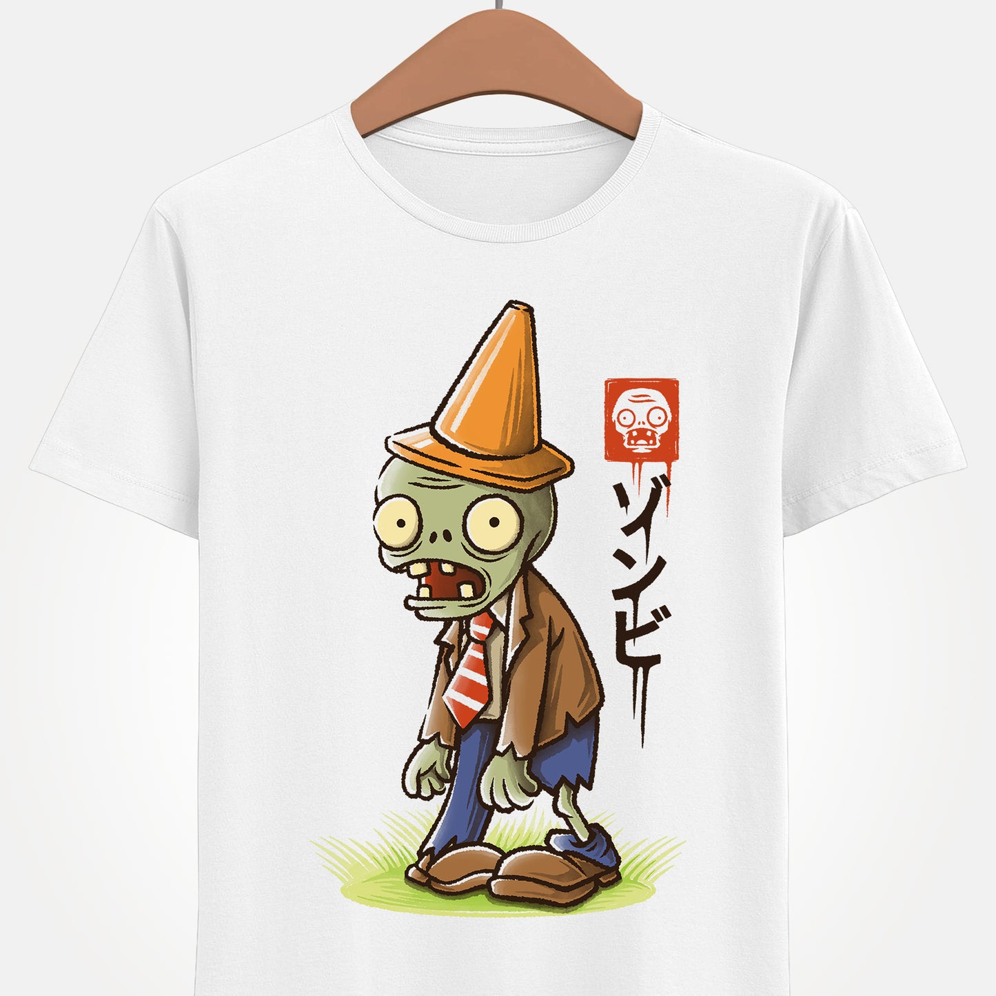 Gamer t-shirt inspired in conehead zombie from Plants vs Zombies - pvz video games.
pvz video game t-shirt, plants vs zombies gaming t-shirt, plants vs zombies garden warfare t-shirt, plants vs zombies 3 t-shirt, plants vs zombies battle for neighborville t-shirt, plants vs zombies replanted t-shirt, pvz garden warfare 2 t-shirt, gaming, gamer, video games, pvz video games merch, pvzgw2 t-shirt, pvz crazy dave t-shirt, plants vs zombies replanted merch, plants vs zombies conehead zombie t-shirt