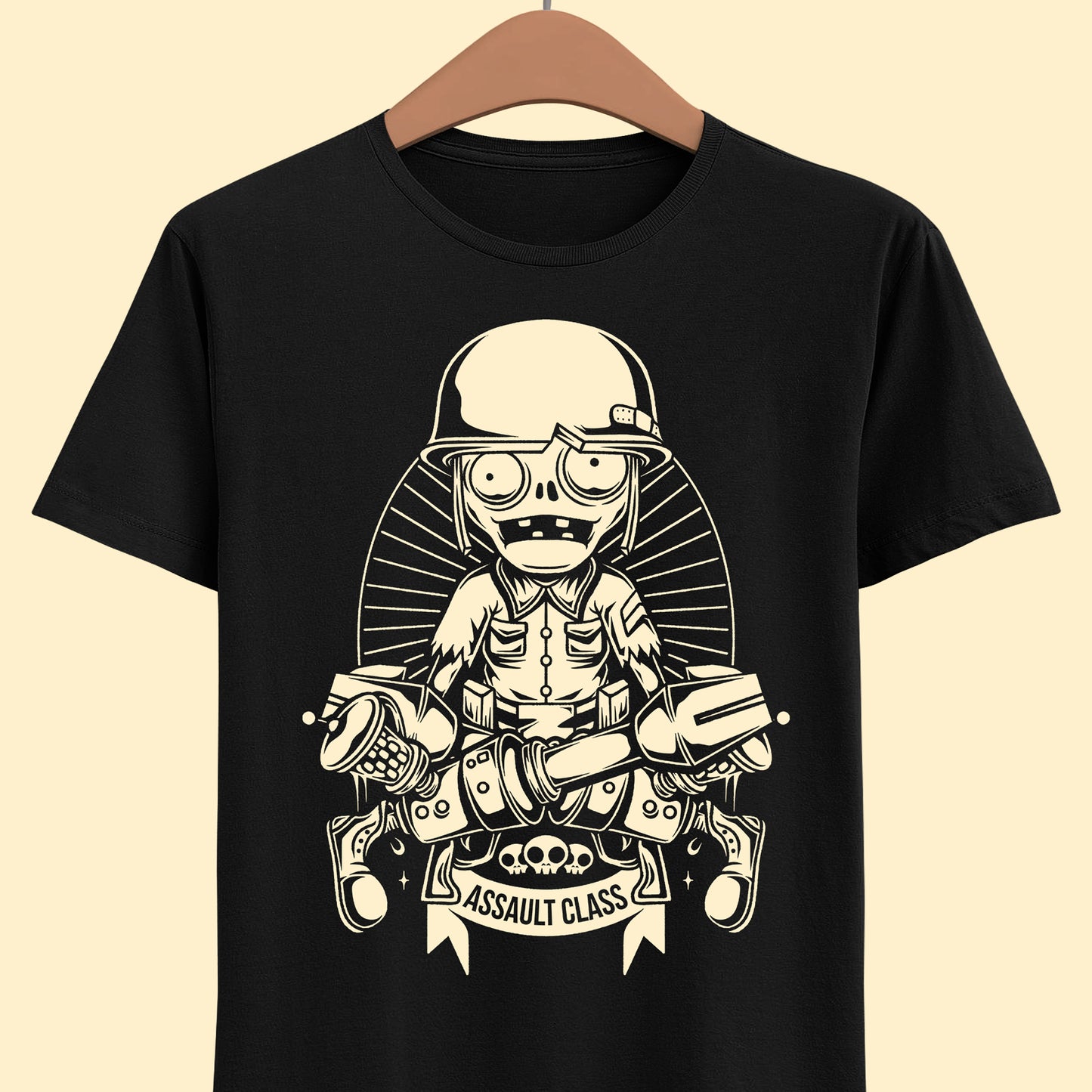Gamer t-shirt inspired by Foot Soldier (assault class) of Team Zombies from Plants vs Zombies Garden Warfare, Plants vs Zombies Garden Warfare 2 & Plants vs. Zombies: Battle for Neighborville third-person shooter video games.
pvz, plants vs zombies, plants vs zombies 3, neighborville, pvz garden warfare 2, gaming, gamer, video games, video game, pvzgw2, foot soldier, plants vs zombies garden warfare t-shirt, plants vs zombies garden warfare 2 t-shirt, pvzgw2 t-shirt, pvzgw t-shirt