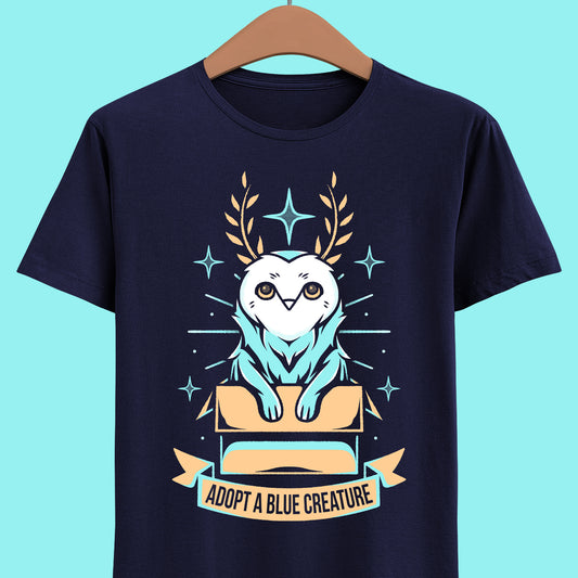 Illustration of Blupee inside a box ready to be adopted. Perfect shirt for The Legend of Zelda (TLOZ) Breath of the Wild & Tears of the Kingdom video games fans.
blupee, korok, zelda, shirt, tee, t-shirt, video games, gaming, totk, botw, breath of the wild, tears of the kingdom, the legend of zelda, cute, creature, kawaii, adopt, adopt me, adopt a pet