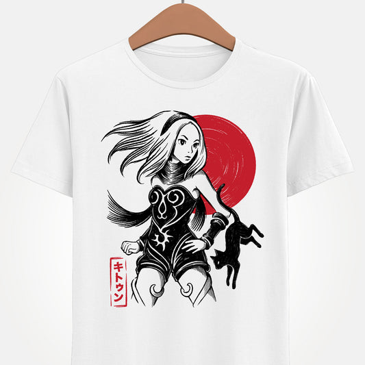 Gamer T-shirt design inspired by Kat & Dusty from Gravity Rush - Gravity Rush 2 (Gravity Daze) video games in japanese art style. Perfect tee for Queen Alua - Gravity Queen fans.
gravity rush t-shirt, kat gravity rush t-shirt, kat and dusty gravity rush t-shirt, kat & dusty gravity rush t-shirt, gravity rush merch, gravity daze t-shirt, discovery of gravitation t-shirt, gravity rush 2 video game t-shirt, kat gravity rush 2 video game t-shirt, kat gravity rush 2 t-shirt, gravity rush 2 merch