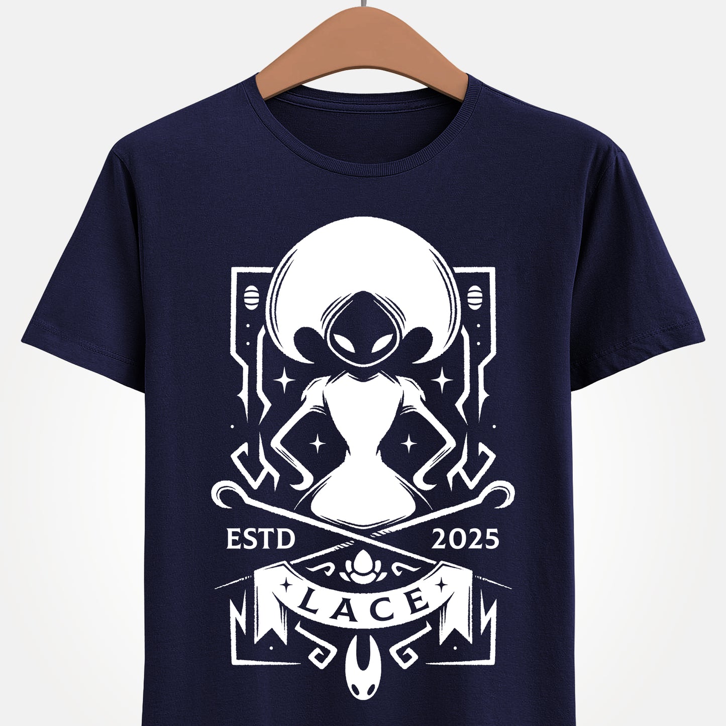 Gamer t-shirt inspired by Lace boss from Hollow Knight Silksong metroidvania indie game.
hollow knight, hollow knight silksong, hollow knight silksong hornet t-shirt, hollow knight silksong merch, hollow knight silksong t-shirt, hollow knight silksong hornet tee, hollow knight hornet and lace t-shirt, hollow knight silksong indie game merch, hollow knight silksong hornet shirt, hollow knight the knight t-shirt, hollow knight silksong lace t-shirt, hollow knight silksong lace tee, lace silksong
