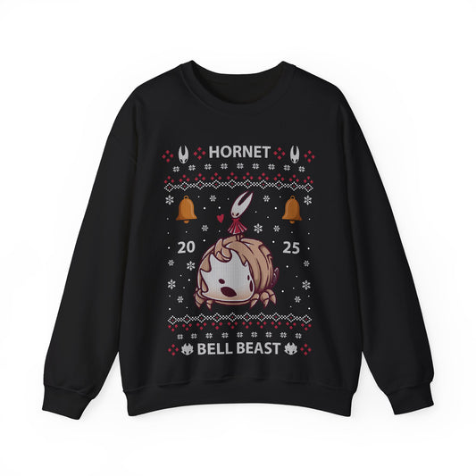 Gamer crewneck sweatshirt inspired by Hornet and Bell Beast characters from Hollow Knight Silksong metroidvania indie game in ugly christmas sweater art style.
hollow knight silksong xmas sweater, hollow knight silksong merch, hollow knight silksong video games christmas merch, hollow knight silksong xmas merch, hollow knight silksong crewneck sweater, hollow knight silksong merch, hollow knight silksong merch, gaming crewneck sweatshirt, gamer sweatshirt, cute kawaii gaming sweatshirt