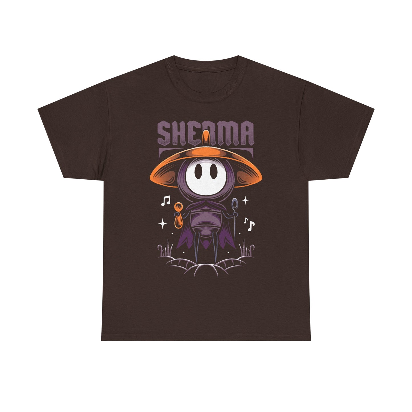 Gamer t-shirt inspired by Sherma character from Hollow Knight Silksong metroidvania indie game.
hollow knight, hollow knight silksong, hollow knight silksong hornet t-shirt, hollow knight silksong merch, hollow knight silksong t-shirt, hollow knight silksong hornet tee, hollow knight hornet and lace t-shirt, hollow knight silksong indie game merch, hollow knight silksong hornet shirt, hollow knight the knight t-shirt, hollow knight silksong sherma t-shirt, hollow knight silksong sherma tee