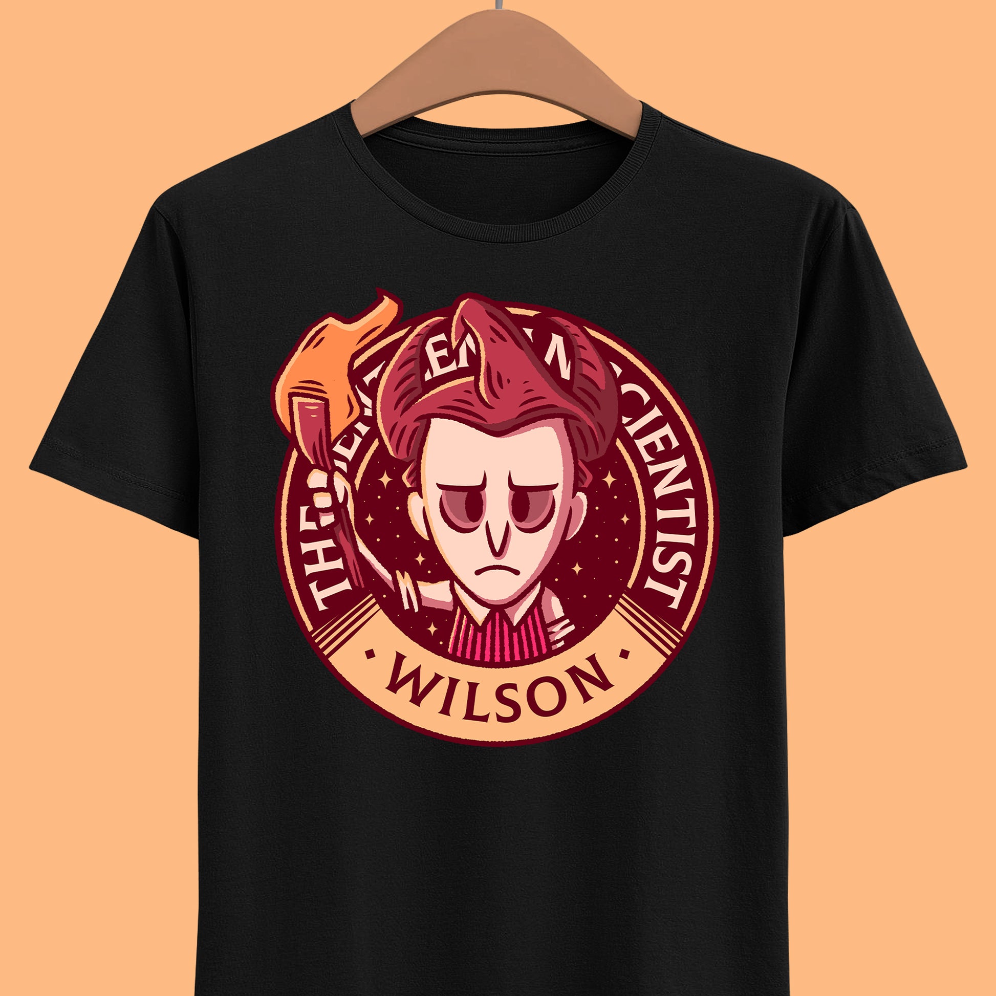 Gamer t-shirt inspired by Wilson from Don't Starve and Don't Starve Together video game.
don't starve merch, don't starve, don't starve t-shirt, don't starve wilson t-shirt, wilson don't starve together gamer shirt, don't starve together wilson t-shirt, don't starve together merch, don't starve indie game wilson t-shirt, don't starve wilson merch, don't starve wilson t-shirt, don't starve wilson shirt, don't starve survival indie game mech, don't starve survival indie game t-shirt, indie game
