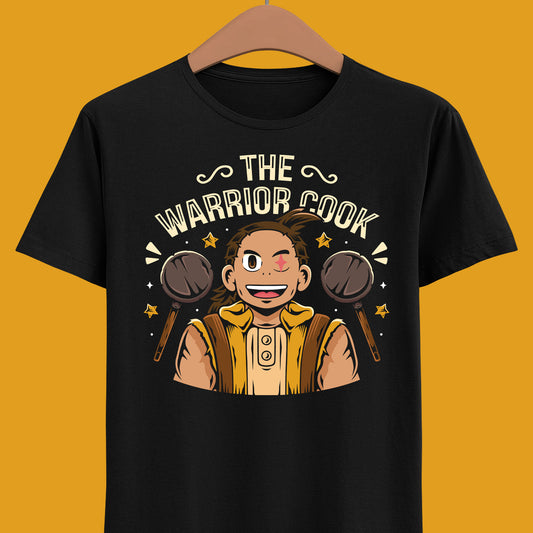Gamer t-shirt inspired by Garl (The Warrior Cook) playable character on Sea of Stars pixel art turn based rpg video game.
sea of stars, 8 bit, garl warrior cook, zale, valere, gamer, gaming, indie game, pixel art, solstice warriors, video game, video games, resh'an, sea of stars t-shirt, sea of stars garl t-shirt, sea of stars zale t-shirt, sea of stars valere t-shirt, sea of stars artificer t-shirt, sea of stars throes of the watchmaker t-shirt, sea of stars sea seraï t-shirt
