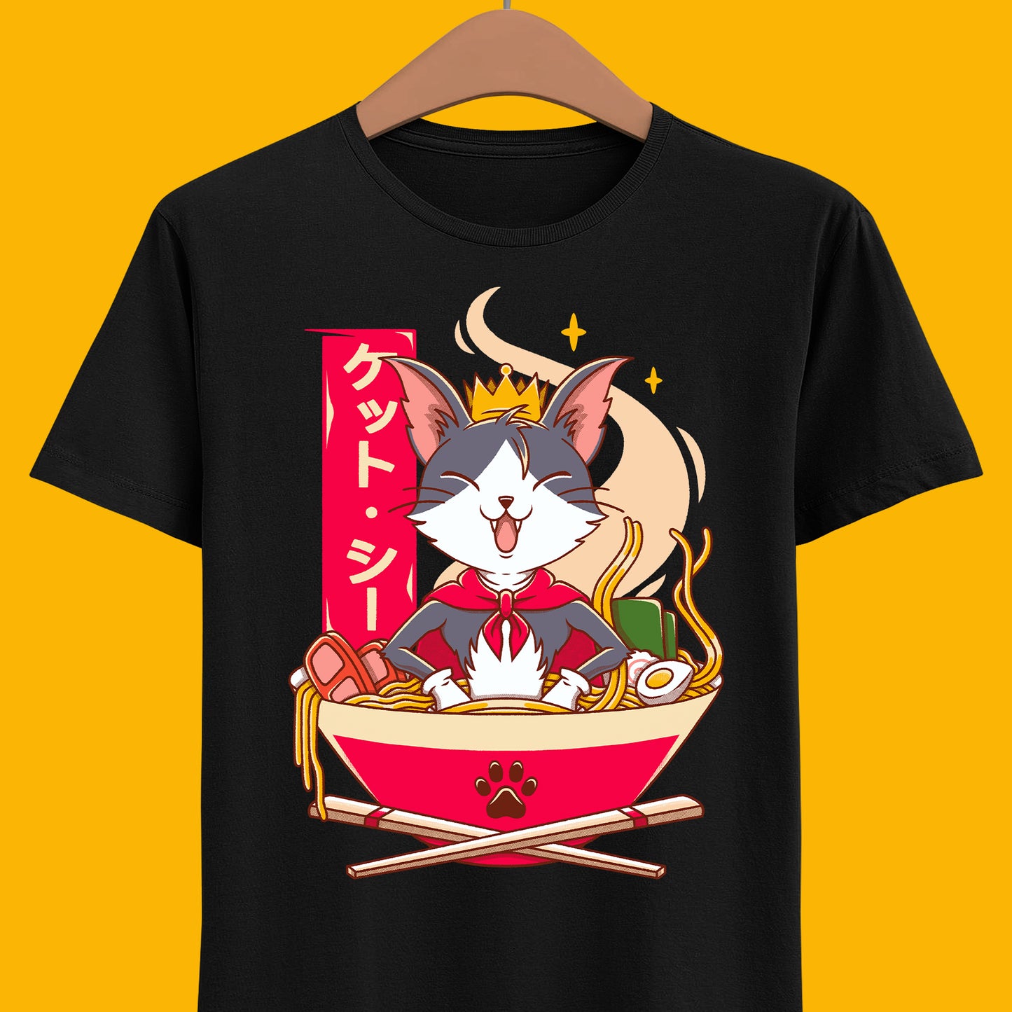Gamer T-shirt design inspired by Cait Sith from Final fantasy video games saga inside of a ramen noodles bowl in japanese art style.
final fantasy vii cait sith t-shirt, final fantasy 7 cait sith t-shirt, final fantasy vii rebirth cait sith t-shirt, final fantasy vii rebirth t-shirt, final fantasy vii moogle rider t-shirt, ffvii t-shirt, ffvii cait sith video game t-shirt, video games noodle ramen t-shirt, final fantasy ramen t-shirt, final fantasy chocobo t-shirt, final fantasy tonberry t-shirt, cactuar