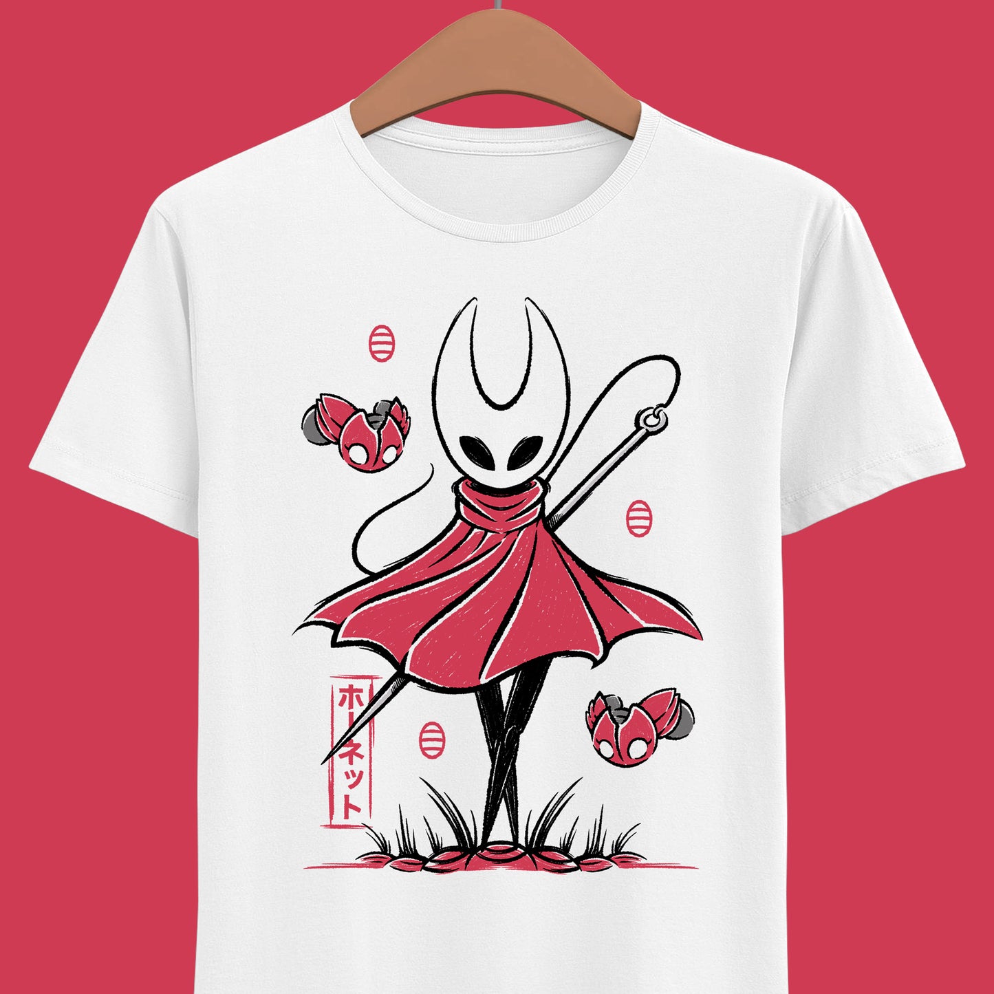 Gamer t-shirt inspired in princess Hornet from Hollow Knight & Hollow Knight Silksong indie games - metroidvania video games in japanese art style.
hollow knight, hollow knight silksong, hollow knight silksong hornet t-shirt, hollow knight silksong merch, hollow knight silksong t-shirt, hollow knight silksong hornet tee, hollow knight hornet japanese art t-shirt, hollow knight silksong indie game merch, hollow knight silksong hornet shirt, hollow knight the knight t-shirt, silksong release date