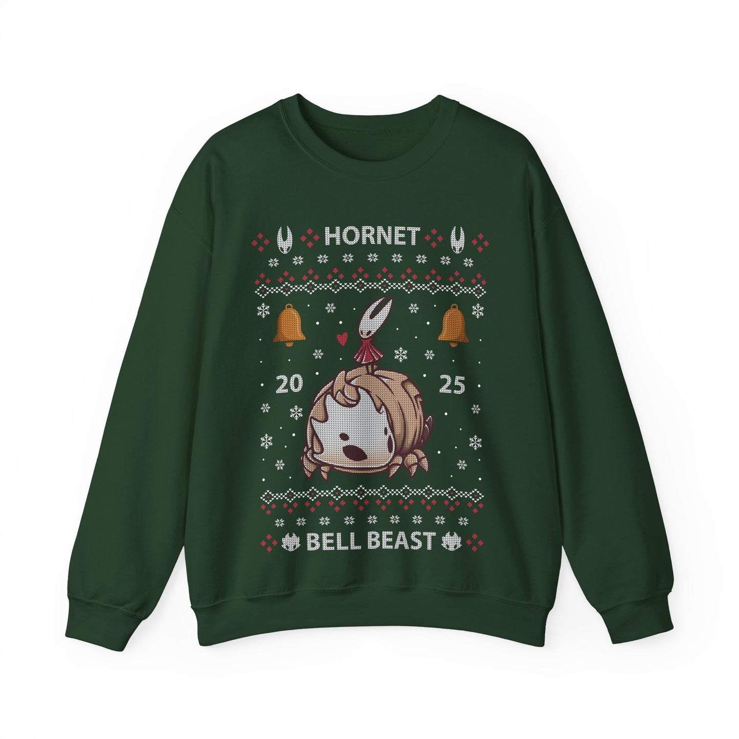 Gamer crewneck sweatshirt inspired by Hornet and Bell Beast characters from Hollow Knight Silksong metroidvania indie game in ugly christmas sweater art style.
hollow knight silksong xmas sweater, hollow knight silksong merch, hollow knight silksong video games christmas merch, hollow knight silksong xmas merch, hollow knight silksong crewneck sweater, hollow knight silksong merch, hollow knight silksong merch, gaming crewneck sweatshirt, gamer sweatshirt, cute kawaii gaming sweatshirt