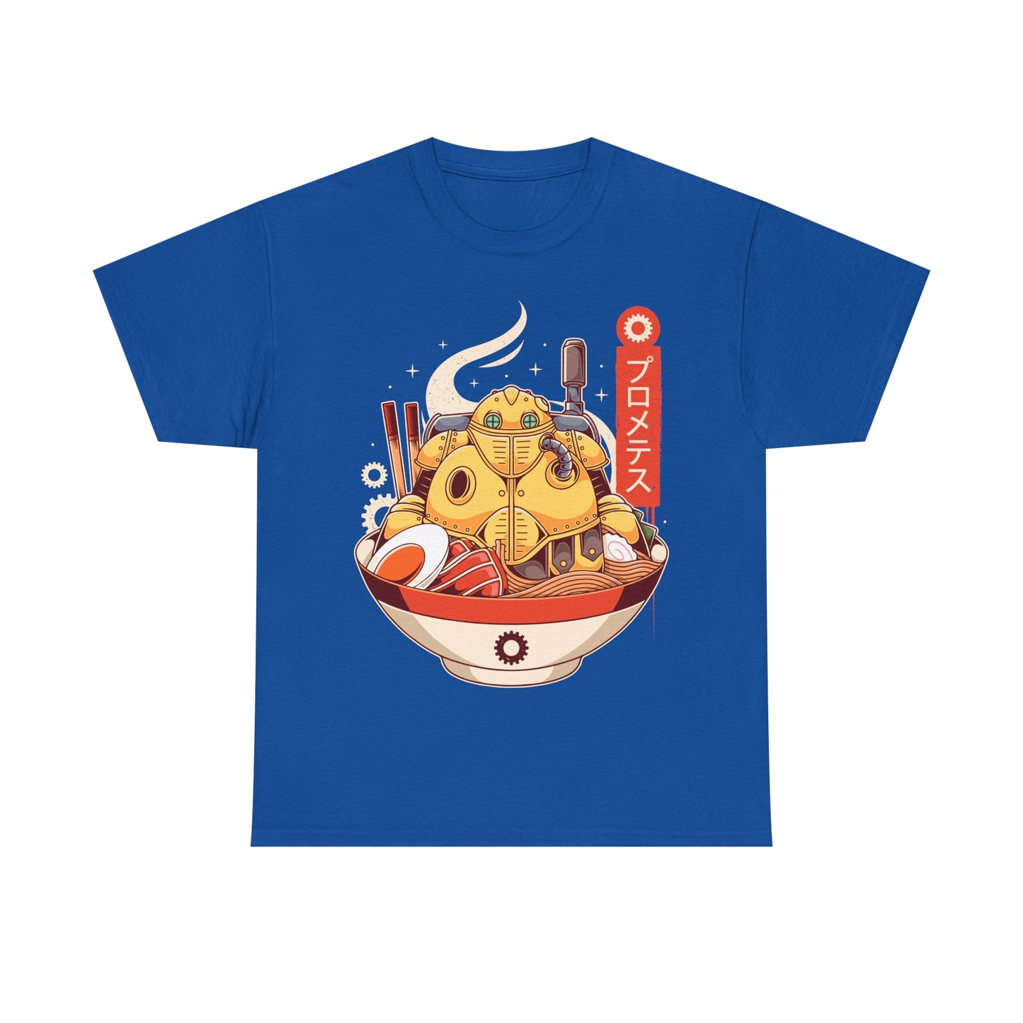 Gamer T-shirt inspired by Robo from Chrono Trigger video game inside a noodles ramen bowl in japanese art style.
chrono trigger, chrono trigger video game merch, chrono trigger merch, chrono trigger merchandising, chrono trigger robo t-shirt, chrono trigger robo ramen t-shirt, chrono trigger retrogaming tee, chrono trigger frog t-shirt, chrono trigger crono t-shirt, chrono trigger marle, chrono trigger lucca t-shirt, chrono cross t-shirt, dragon quest t-shirt, final fantasy shirt, chrono trigger robo tee