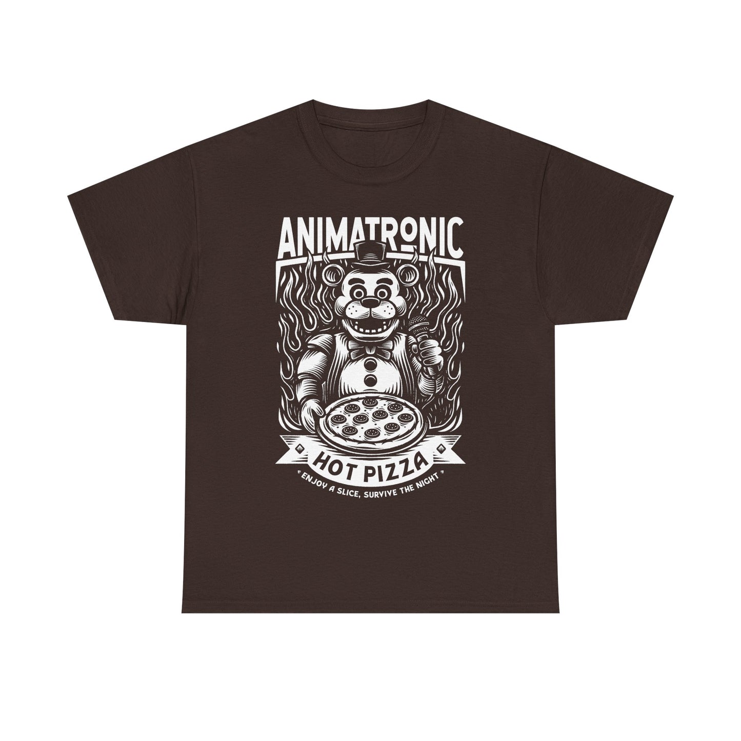 Gamer t-shirt design inspired by Freddy Fazbear from Five Nights At Freddy's video games. Perfect t-shirt for pizza & survival horror lovers.
five nights at freddy's t-shirt, five nights at freddy's freddy fazbear t-shirt, fnaf freddy fazbear t-shirt, fnaf freddy fazbear pizza tee, freddy fazbear pizza tee, fnaf survival horror video game shirt, gaming horror t-shirt, fnaf gamer survival horror t-shirt, 5naf gamer t-shirt, 5naf freddy fazbear t-shirt, five nights at freddy, fnaf, freddy fazbear