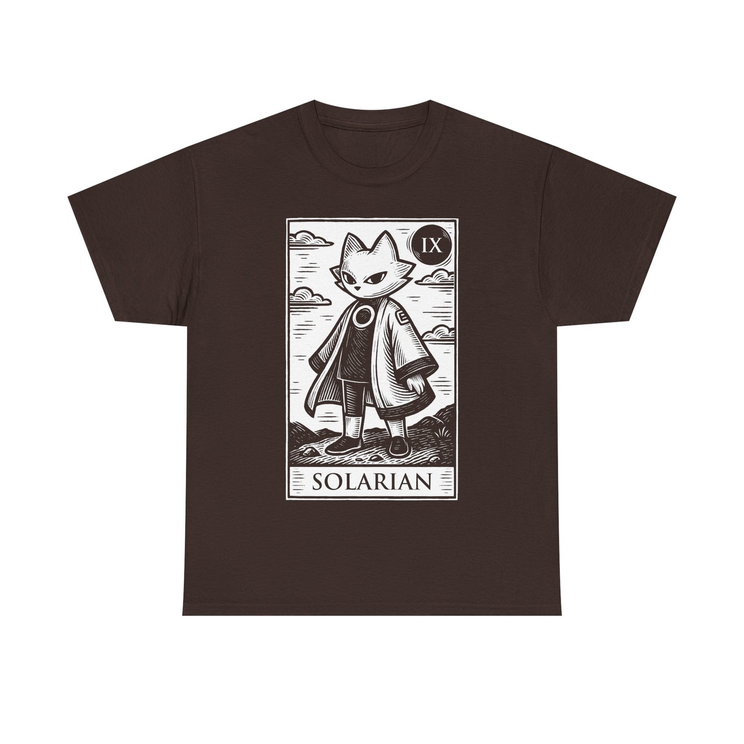 Gamer t-shirt inspired by Yi from Nine Sols indie video game in tarot card art style.
nine sols, 9 sols, nine sols t-shirt, nine sols yi t-shirt,yi, nine sols video game t-shirt, nine sols video game merch, nine sols yi solarian t-shirt, nine sols metroidvania video game t-shirt, solarian, yi tao alchemist nine sols tee, fangshi, gaming tarot card art t-shirt, nine sols metroidvania gamer t-shirt, indie game merch, nine sols metroidvania video game merchandising, video games merch, linocut art