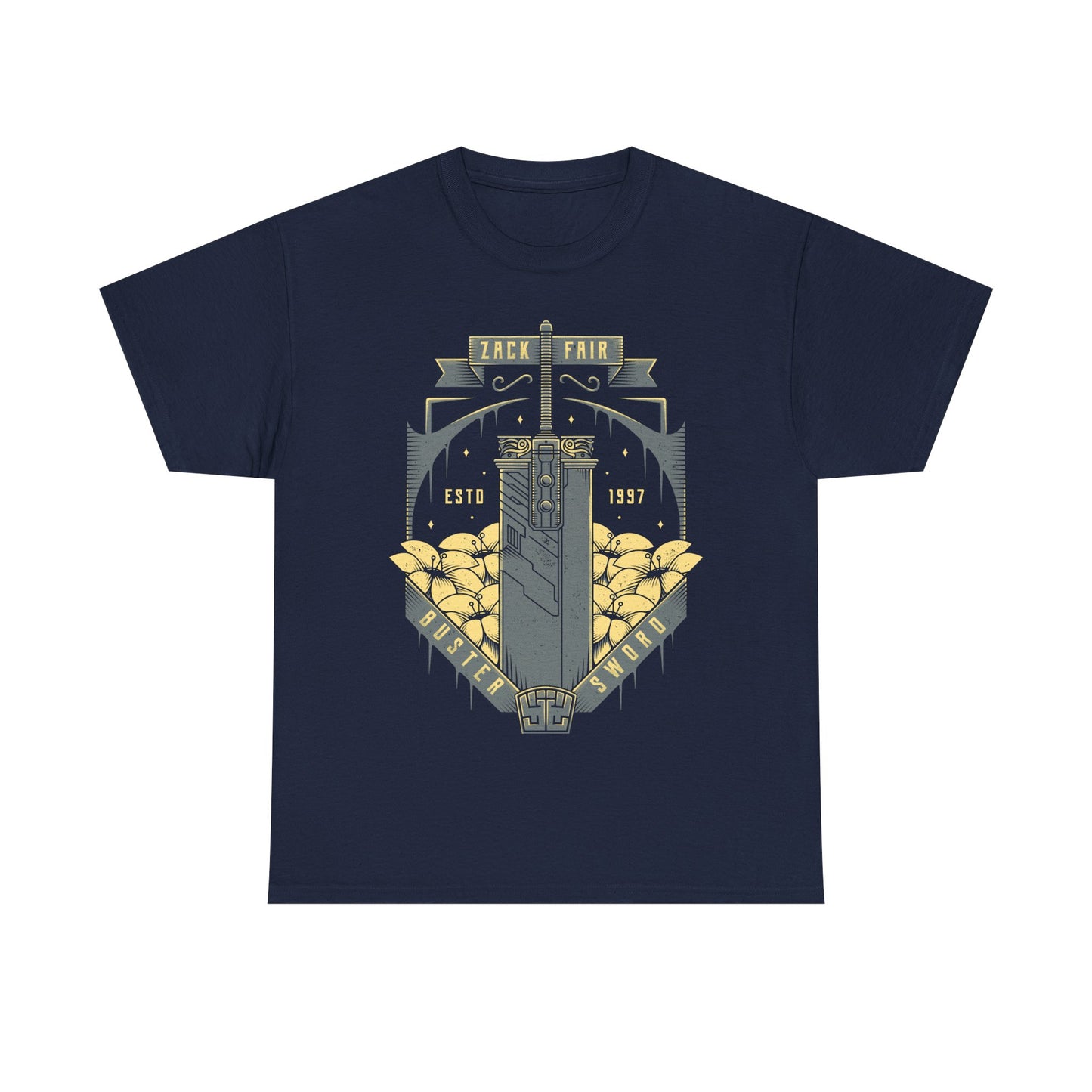 Zack Fair Buster Sword Final Fantasy VII (FFVII - FF7) Unisex T-shirt