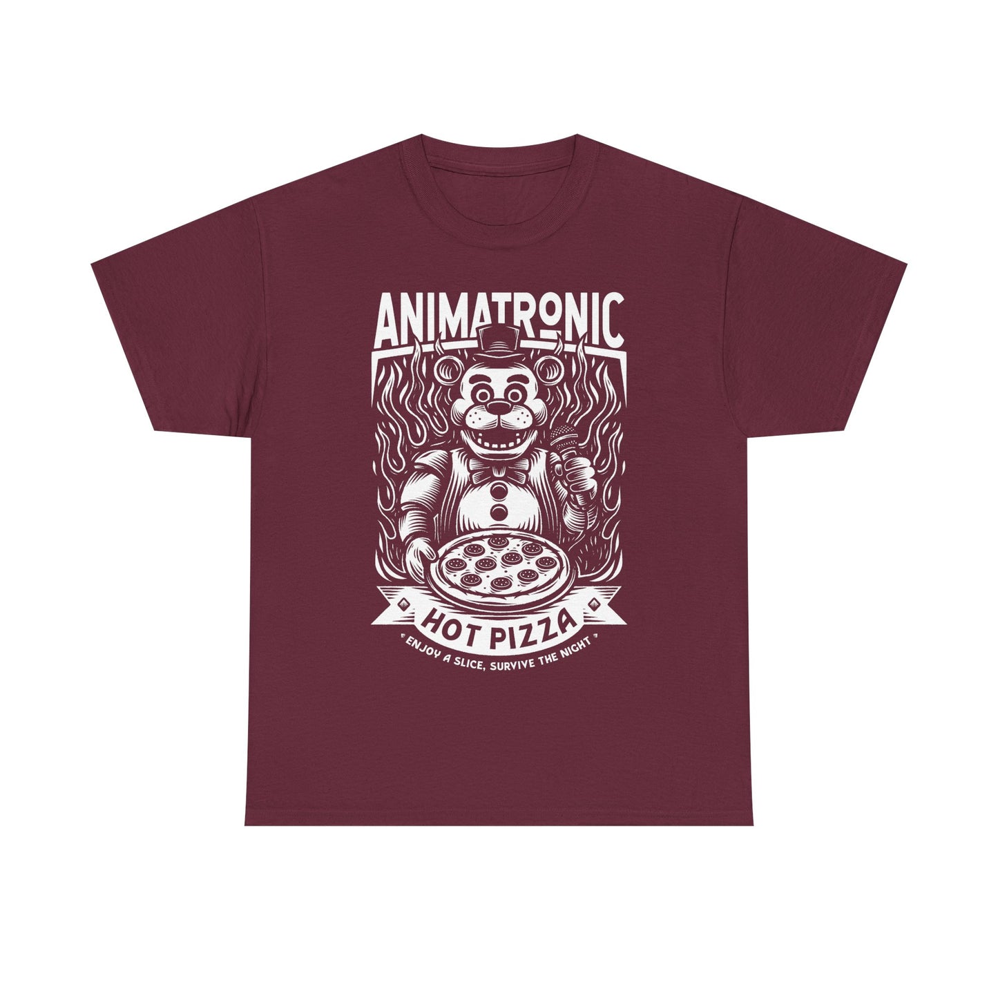 Gamer t-shirt design inspired by Freddy Fazbear from Five Nights At Freddy's video games. Perfect t-shirt for pizza & survival horror lovers.
five nights at freddy's t-shirt, five nights at freddy's freddy fazbear t-shirt, fnaf freddy fazbear t-shirt, fnaf freddy fazbear pizza tee, freddy fazbear pizza tee, fnaf survival horror video game shirt, gaming horror t-shirt, fnaf gamer survival horror t-shirt, 5naf gamer t-shirt, 5naf freddy fazbear t-shirt, five nights at freddy, fnaf, freddy fazbear