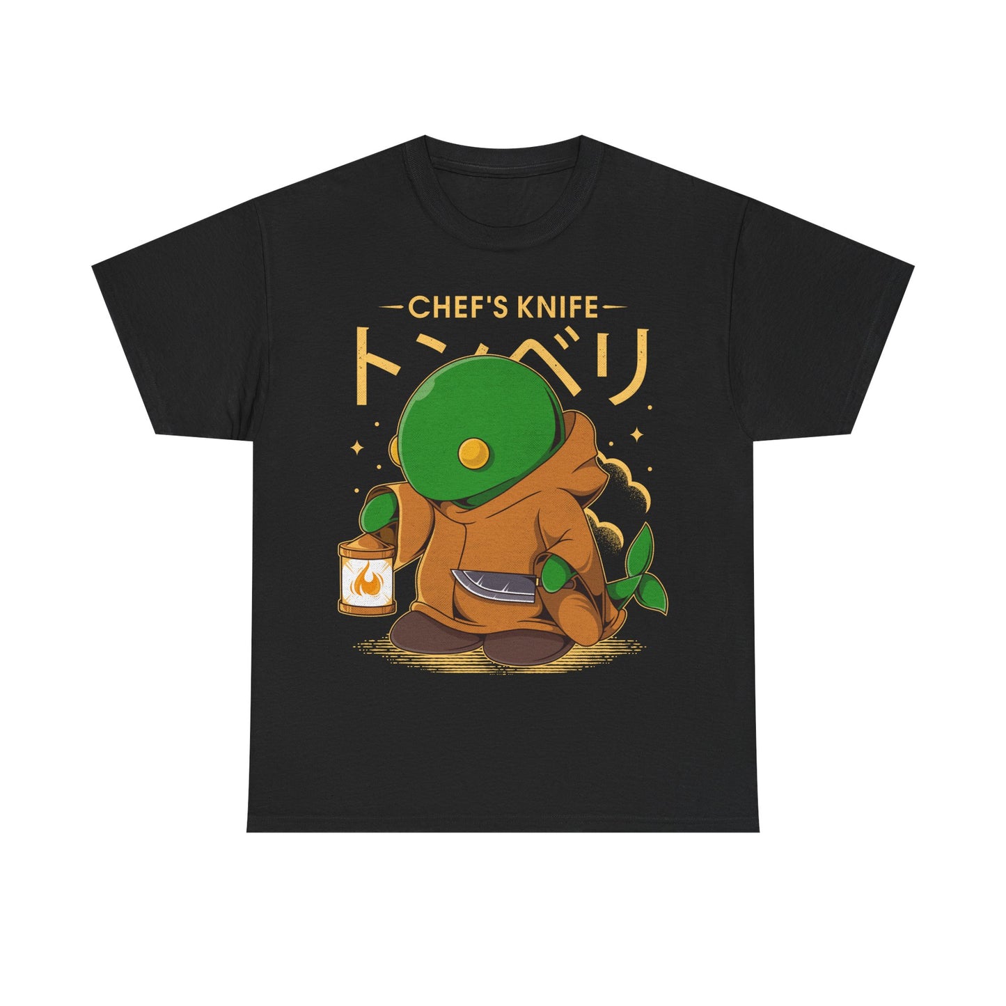 Gamer T-shirt inspired by Tonberry from Final Fantasy video games using Chef's Knife skill. Perfect shirt for Final Fantasy video games fans (Final Fantasy VII, Final Fantasy VII Rebirth, Final Final Fantasy XIV, FFXIV, FF14, FFVII, Final Fantasy VIII, Final Fantasy IX).
cloud strife t-shirt, aerith gainsborough t-shirt, final fantasy vii rebirth t-shirt, barret wallace t-shirt, red xiii, red xiii t-shirt, nanaki, nanaki t-shirt, final fantasy clothing, final fantasy tonberry t-shirt, final fantasy shirt