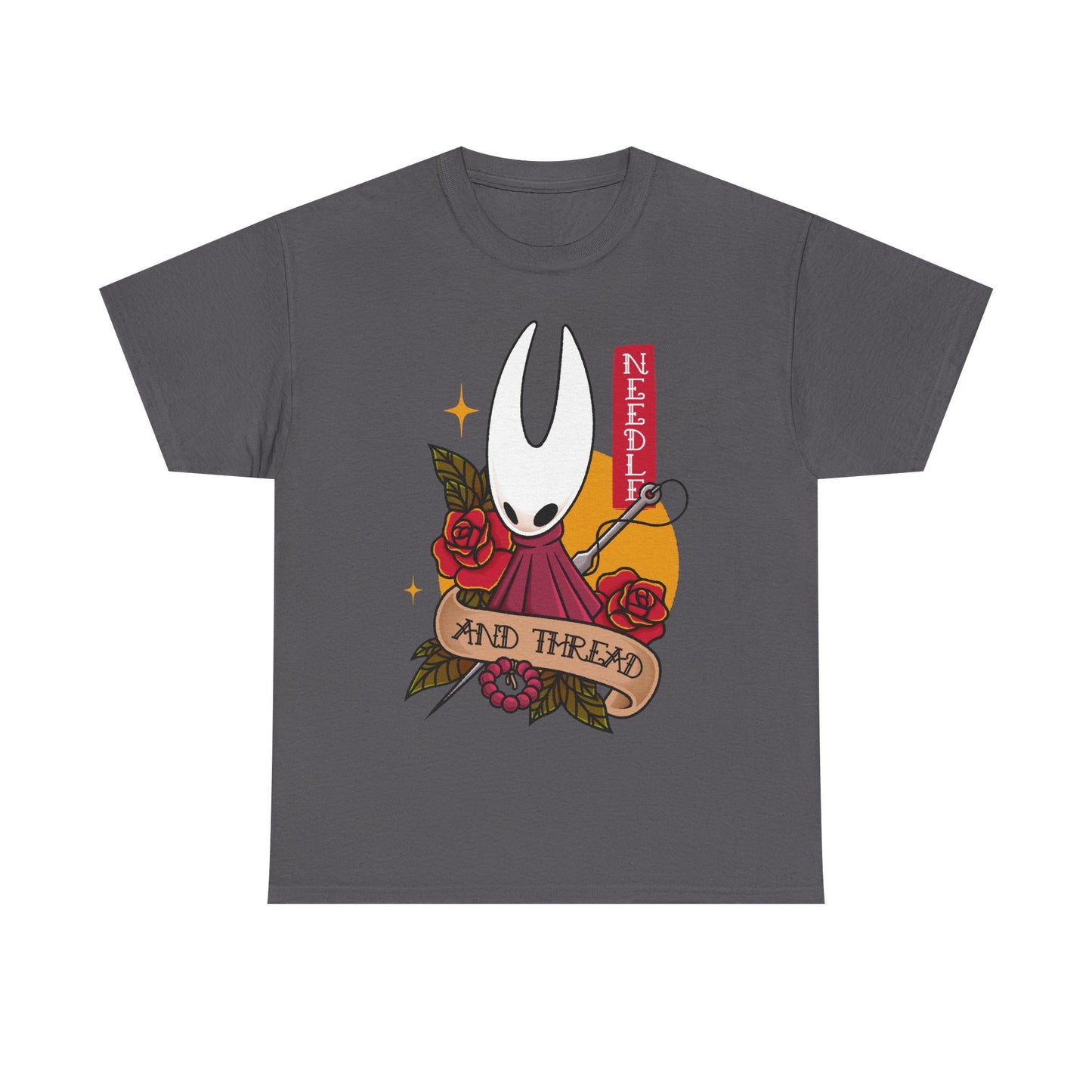 Gamer t-shirt inspired by Hornet from Hollow Knight Silksong metroidvania video game in tattoo art style.
hollow knight, hollow knight silksong, hollow knight silksong hornet t-shirt, hollow knight silksong merch, hollow knight silksong t-shirt, hollow knight silksong hornet tee, hollow knight hornet and lace t-shirt, hollow knight silksong indie game merch, hollow knight silksong hornet shirt, hollow knight tattoo art t-shirt, hollow knight silksong hornet tattoo t-shirt, hollow knight tattoo