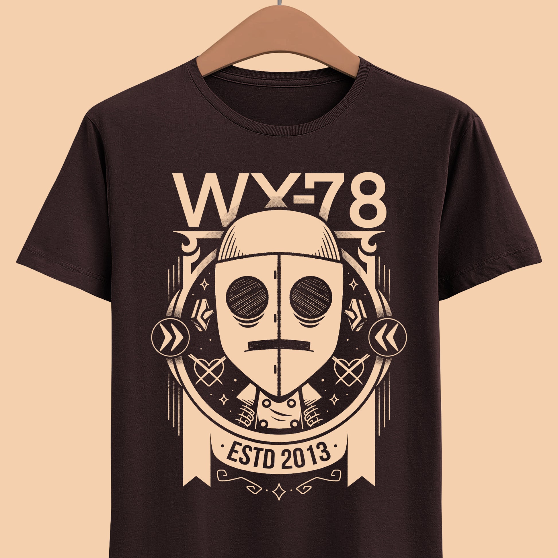Gamer t-shirt inspired in WX-78 from Don't Starve and Don't Starve Together video game.
don't starve merch, don't starve, don't starve t-shirt, don't starve wx-78 t-shirt, don't starve wx78 gamer shirt, don't starve together wx-78 t-shirt, don't starve together merch, don't starve indie game wx78 t-shirt, don't starve wilson merch, don't starve wilson t-shirt, don't starve wilson shirt, don't starve survival indie game mech, don't starve survival indie game t-shirt, don't starve together wx-78