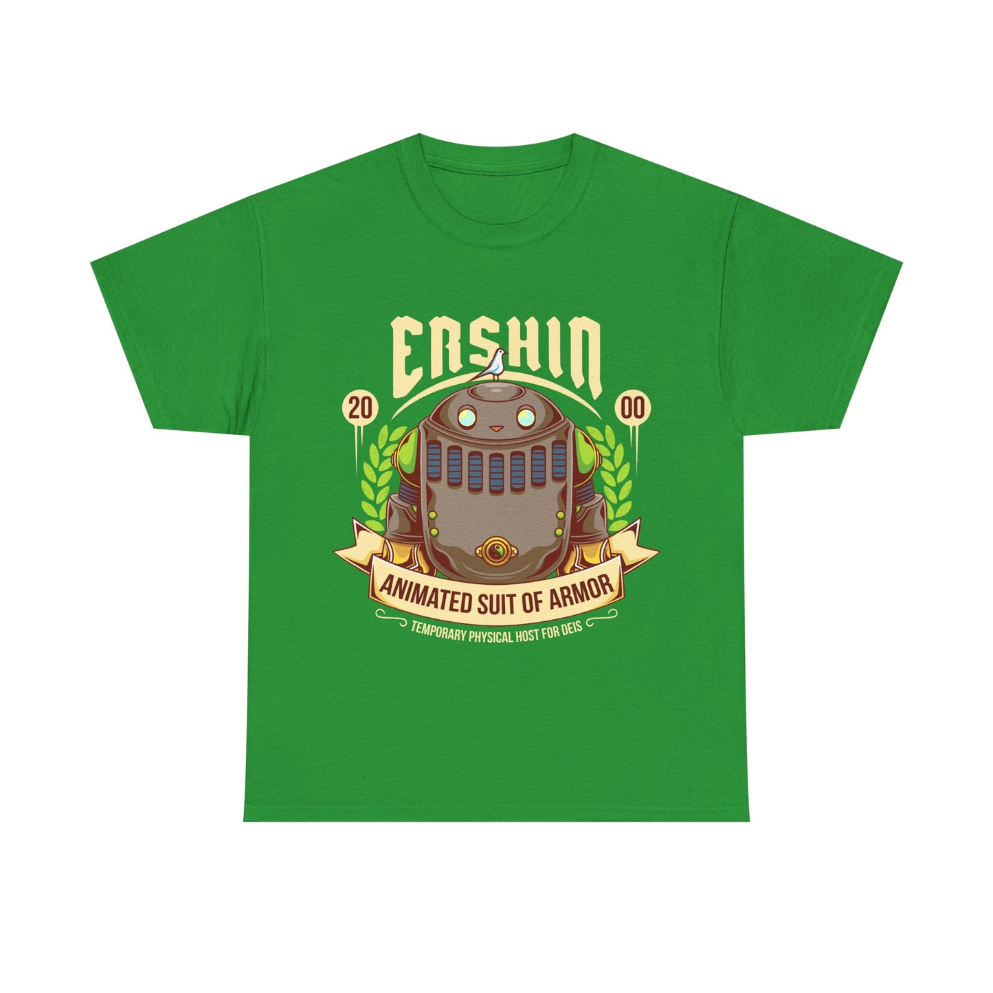 Gamer t-shirt design inspired by Ershin from Breath of Fire IV (Breath of Fire 4 - BOF4) role-playing video game.
breath of fire, breath of fire iv, breath of fire ii, ershin, breath of fire series, breath of fire iii, role-playing game, video games, gaming, retrogaming, breath of fire iv t-shirt, breath of fire iv ershing t-shirt, breath of fire iv merch, breath of fire series merch, breath of fire iv ryu t-shirt, breath of fire iv nina t-shirt, breath of fire iii t-shirt, BOF4 t-shirt