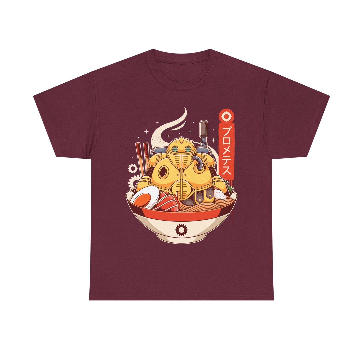 Gamer T-shirt inspired by Robo from Chrono Trigger video game inside a noodles ramen bowl in japanese art style.
chrono trigger, chrono trigger video game merch, chrono trigger merch, chrono trigger merchandising, chrono trigger robo t-shirt, chrono trigger robo ramen t-shirt, chrono trigger retrogaming tee, chrono trigger frog t-shirt, chrono trigger crono t-shirt, chrono trigger marle, chrono trigger lucca t-shirt, chrono cross t-shirt, dragon quest t-shirt, final fantasy shirt, chrono trigger robo tee