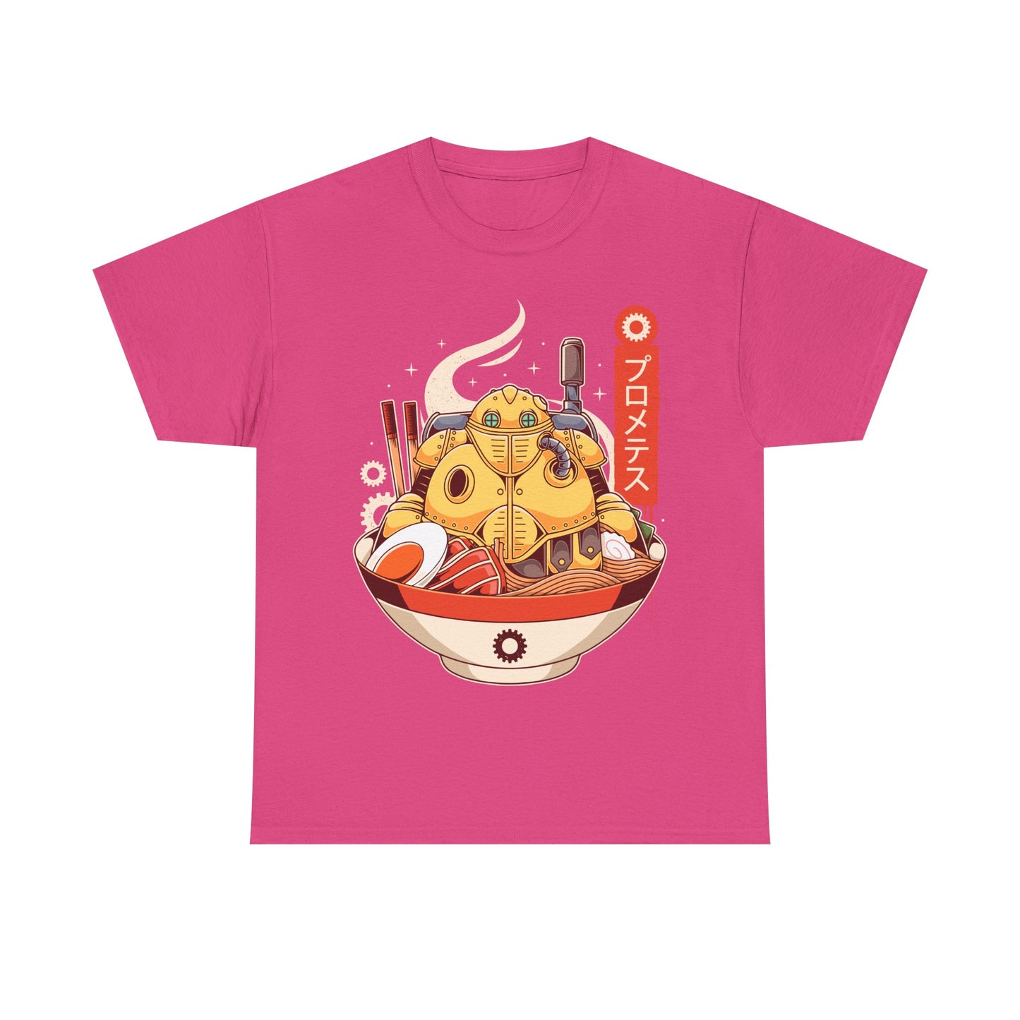 Gamer T-shirt inspired by Robo from Chrono Trigger video game inside a noodles ramen bowl in japanese art style.
chrono trigger, chrono trigger video game merch, chrono trigger merch, chrono trigger merchandising, chrono trigger robo t-shirt, chrono trigger robo ramen t-shirt, chrono trigger retrogaming tee, chrono trigger frog t-shirt, chrono trigger crono t-shirt, chrono trigger marle, chrono trigger lucca t-shirt, chrono cross t-shirt, dragon quest t-shirt, final fantasy shirt, chrono trigger robo tee