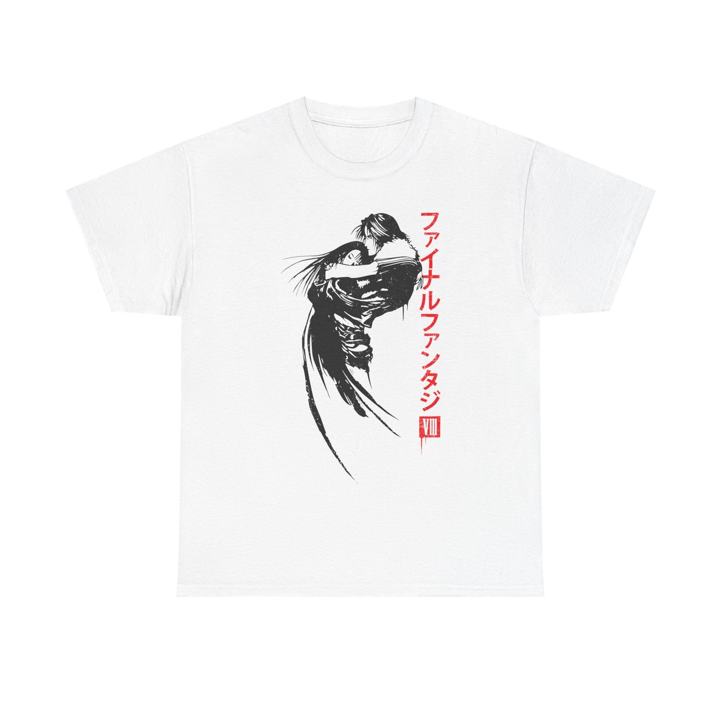 Gamer T-shirt design inspired by Squall and Rinoa from Final Fantasy VIII (FInal Fantasy 8, FFVIII) jrpg video game.
final fantasy viii t-shirt, final fantasy viii squall t-shirt, final fantasy viii rinoa t-shirt, final fantasy 8 t-shirt, ffviii squall rinoa t-shirt, final fantasy viii merch, squall leonhart t-shirt, ffviii squall leonhart t-shirt, rinoa heartilly t-shirt, ffviii rinoa heartilly t-shirt, final fantasy viii laguna loire t-shirt, final fantasy viii quistis trepe, final fantasy viii game tee