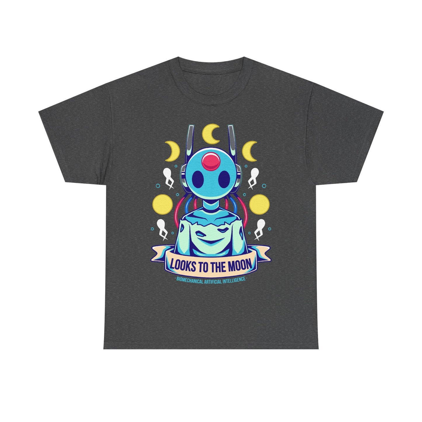 Gamer t-shirt design inspired by Looks to the Moon (Big Sis Moon) Iterator from Rain World survival-exploration-platformer indie game.
rain world indie game merch, rain world t-shirt, rain world looks to the moon t-shirt, looks to the moon, iterator, big sis moon t-shirt, looks to the moon t-shirt, indie game merch, rainworld video game, rain world video game t-shirt, neuron flies, slugcat, slugcat t-shirt, rain world slugcat t-shirt, rain world five pebbles, rain world five pebbles t-shirt