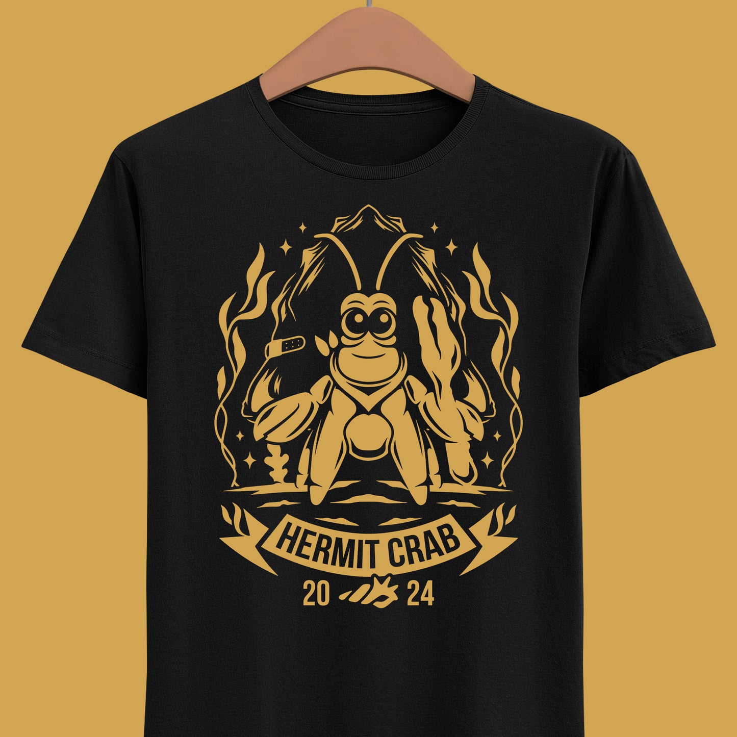 Gamer t-shirt design inspired by Kril the hermit crab from Another Crab's Treasure soulslike - soulsborne adventure rpg video game.
kril, kril another crab's treasure t-shirt, another crab's treasure t-shirt, another crab's treasure indie game t-shirt, kril the hermit crab, soulslike indie game t-shirt, soulslike video games merch, soulslike gaming merch, soulsborne, soulsborne video games merch, soulsborne indie games merch, adventure rpg video game, platformer rpg video game, another crab's treasure game