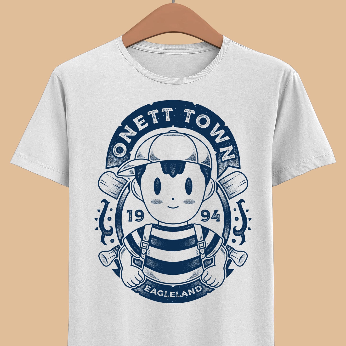 Gamer T-shirt inspired by Ness from Earthbound (Mother 2) video game in vintage art style.
final starman, final starman t-shirt, earthbound, earthbound t-shirt, mother 2, mother 2 t-shirt, mother 2 video game shirt, mother 2 game tee, cave of the past, giygas boss, giygas boss shirt, retro gaming tee, retrogaming t-shirt, mother 3, mother 3 t-shirt, pk shirt, psi t-shirt, ness earthbound t-shirt, pokey minch, pokey minch t-shirt, mr saturn, mr saturn t-shirt
