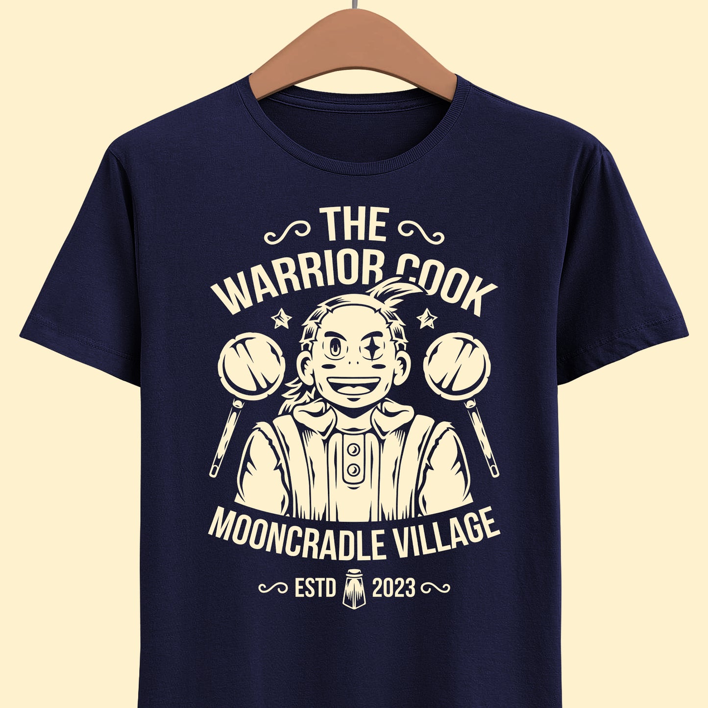 Gamer t-shirt inspired by Garl (The Warrior Cook) playable character on Sea of Stars pixel art turn based rpg video game.
sea of stars, 8 bit, garl warrior cook, zale, valere, gamer, gaming, indie game, pixel art, solstice warriors, video game, video games, resh'an, sea of stars t-shirt, sea of stars garl t-shirt, sea of stars zale t-shirt, sea of stars valere t-shirt, sea of stars artificer t-shirt, sea of stars throes of the watchmaker t-shirt, sea of stars sea seraï t-shirt