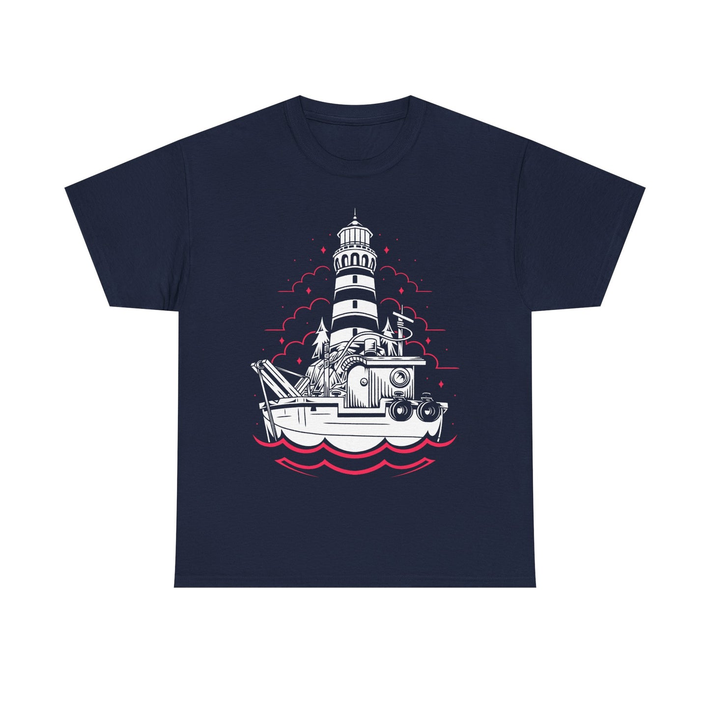 Dredge t-shirt inspired by the indie horror fishing game, featuring a dark ocean and lovecraftian cosmic horror aesthetic. This unisex gamer shirt captures the eerie maritime atmosphere, eldritch sea creatures, and nautical mystery that define Dredge. Perfect indie horror merch for fans of fishing games, cosmic horror stories, and atmospheric survival adventures. Ideal for gamers who love deep sea mystery and dark fantasy aesthetics.