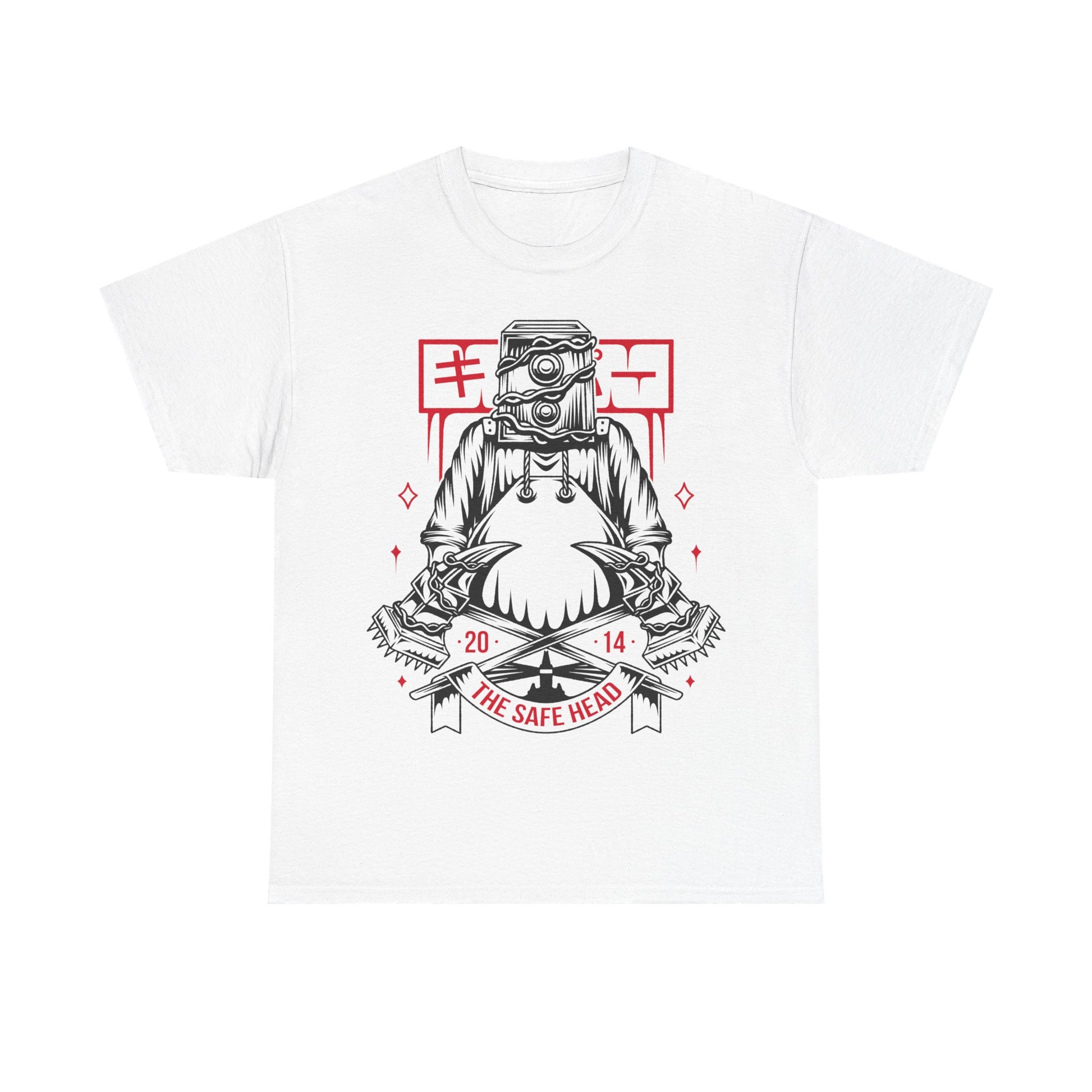 Gamer t-shirt inspired by The Keeper from The Evil Within and The Evil Within 2 survival horror video games. Survive the Stem in Beacon Mental Hospital and Union with this t-shirt.

the evil within, the evil within 2, the evil within sebastian castellanos t-shirt, the evil within the keeper t-shirt, the evil within ruvik t-shirt, the evil within juli kidman t-shirt, the evil within joseph oda, the evil within survival horror game t-shirt, the evil within stem t-shirt, the evil within union t-shirt
