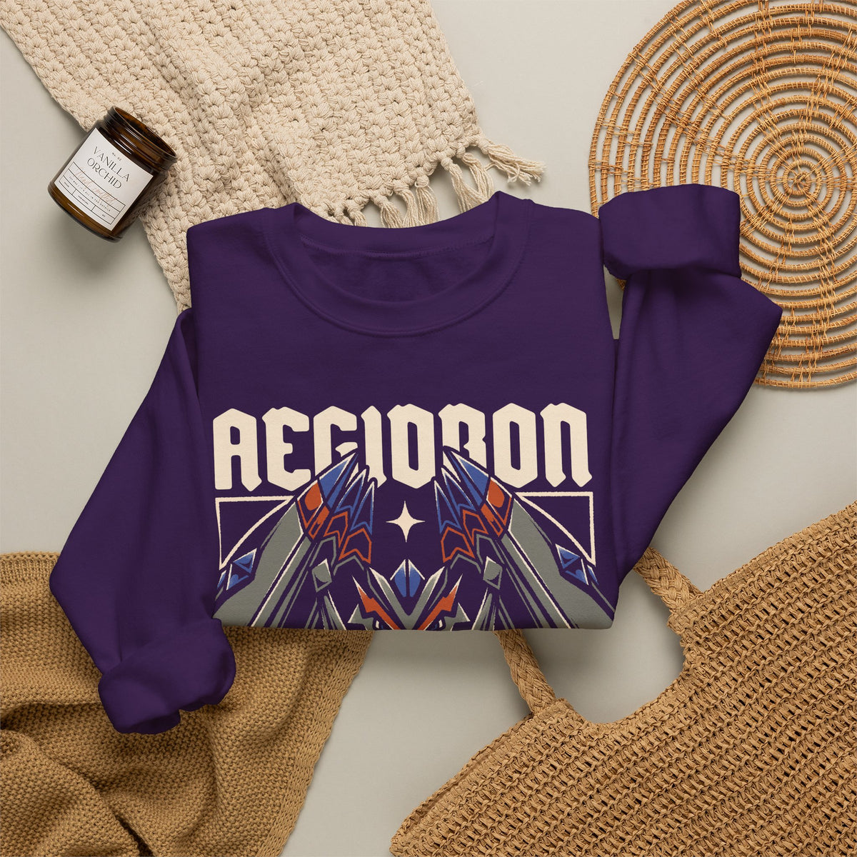 Palworld Aegidron #184 Dragon Ground Pal Unisex Crewneck Sweatshirt
