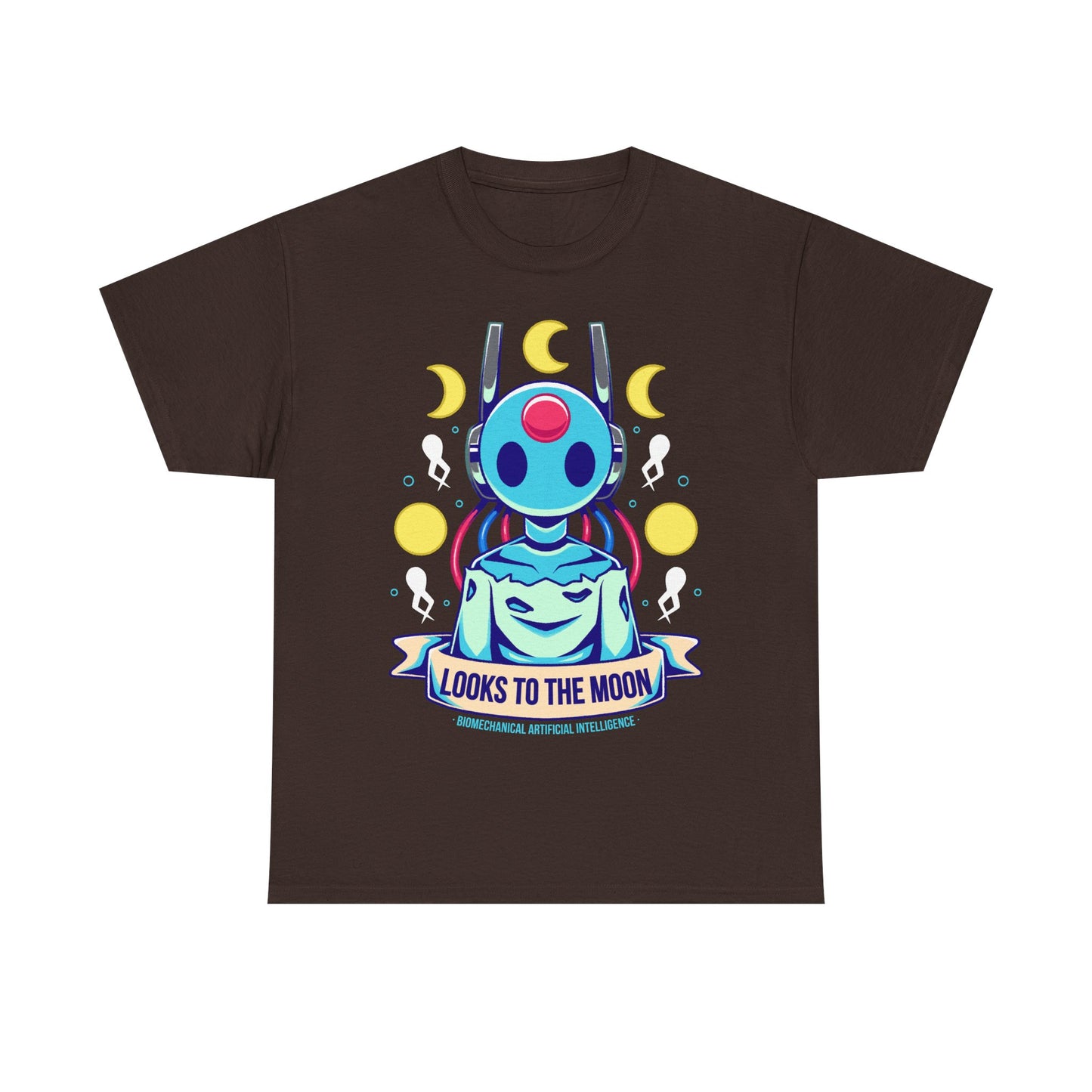Gamer t-shirt design inspired by Looks to the Moon (Big Sis Moon) Iterator from Rain World survival-exploration-platformer indie game.

rain world indie game merch, rain world t-shirt, rain world looks to the moon t-shirt, looks to the moon, iterator, big sis moon t-shirt, looks to the moon t-shirt, indie game merch, rainworld video game, rain world video game t-shirt, neuron flies, slugcat, slugcat t-shirt, rain world slugcat t-shirt, rain world five pebbles, rain world five pebbles t-shirt