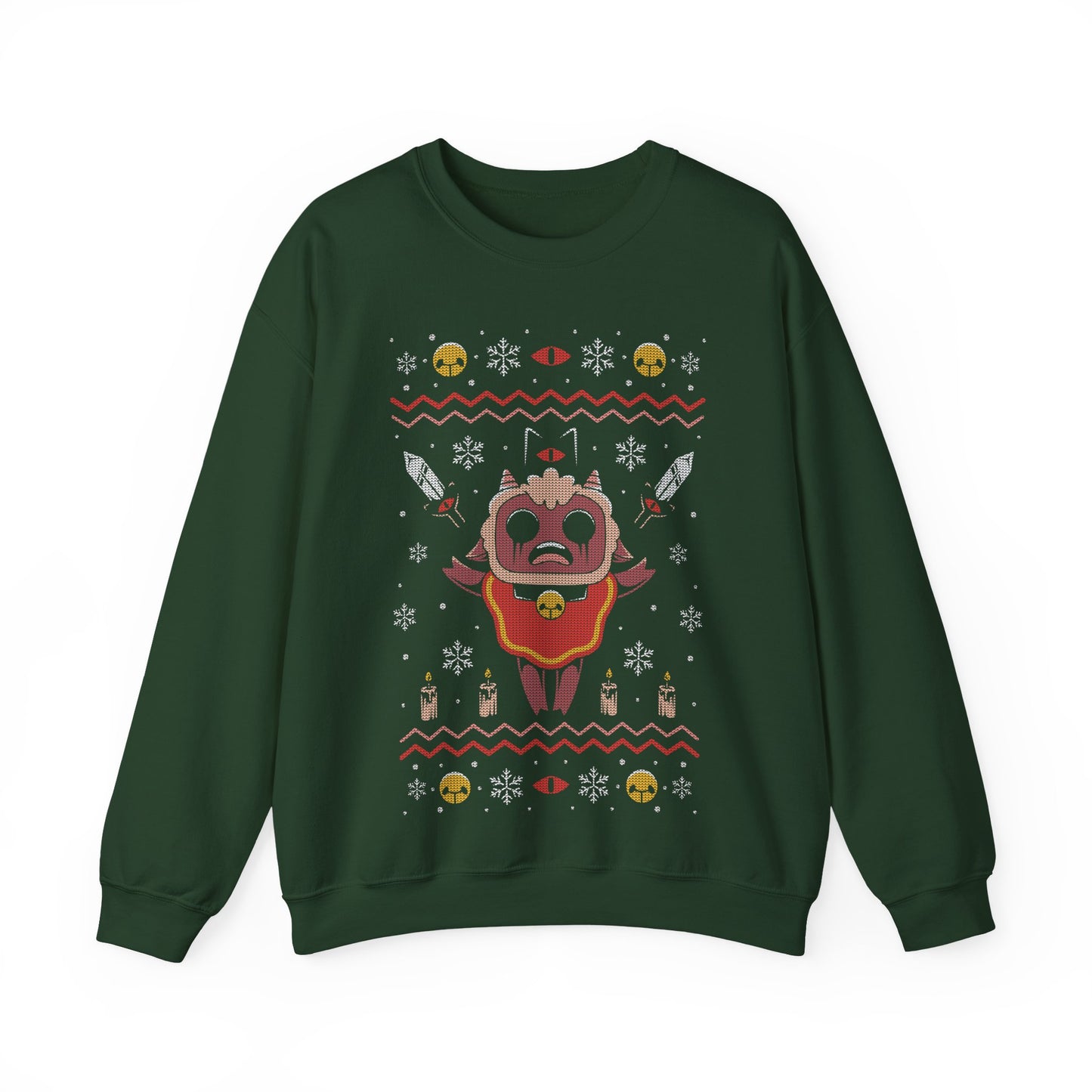 Cute gamer ugly christmas sweater crewneck sweatshirt inspired by The Lamb from Cult of the Lamb video game. Perfect for christmas gifts for gamers.

cult of the lamb merch, cult of the lamb christmas merch, cult of the lamb the lamb christmas sweater, cult of the lamb video game merch, cult of the lamb hoodie, the lamb cult of the lamb xmas crewneck, cult of the lamb indie game sweatshirt crewneck, cult of the lamb gamer crewneck, cult of the lamb gamer crhistmas gift, cult of the lamb shirt