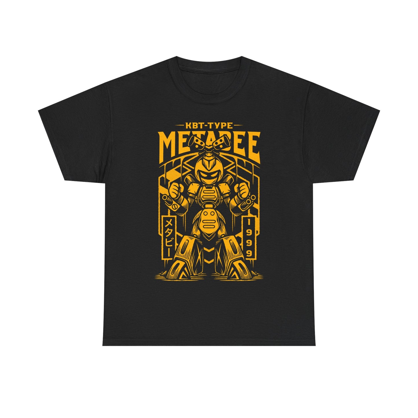 Gamer t-shirt design inspired by Metabee from Medabots anime manga & video games in vintage typography art style.

metabee, medabots, metabee medabots t-shirt, metabee medabots anime manga t-shirt, metabee medabots video games t-shirt, metabee kabuto type robot medabots t-shirt, anime & manga, retro anime & manga merch, anime & manga nostalgia t-shirt, nostalgia cartoons t-shirt, 90s anime medabots t-shirt, anime manga gaming t-shirt, 90s gaming merch, 90s video games t-shirt, metabee medabots