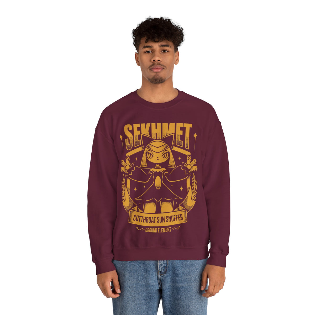 Palworld Sekhmet Ground Pal #140 Unisex Crewneck Sweatshirt