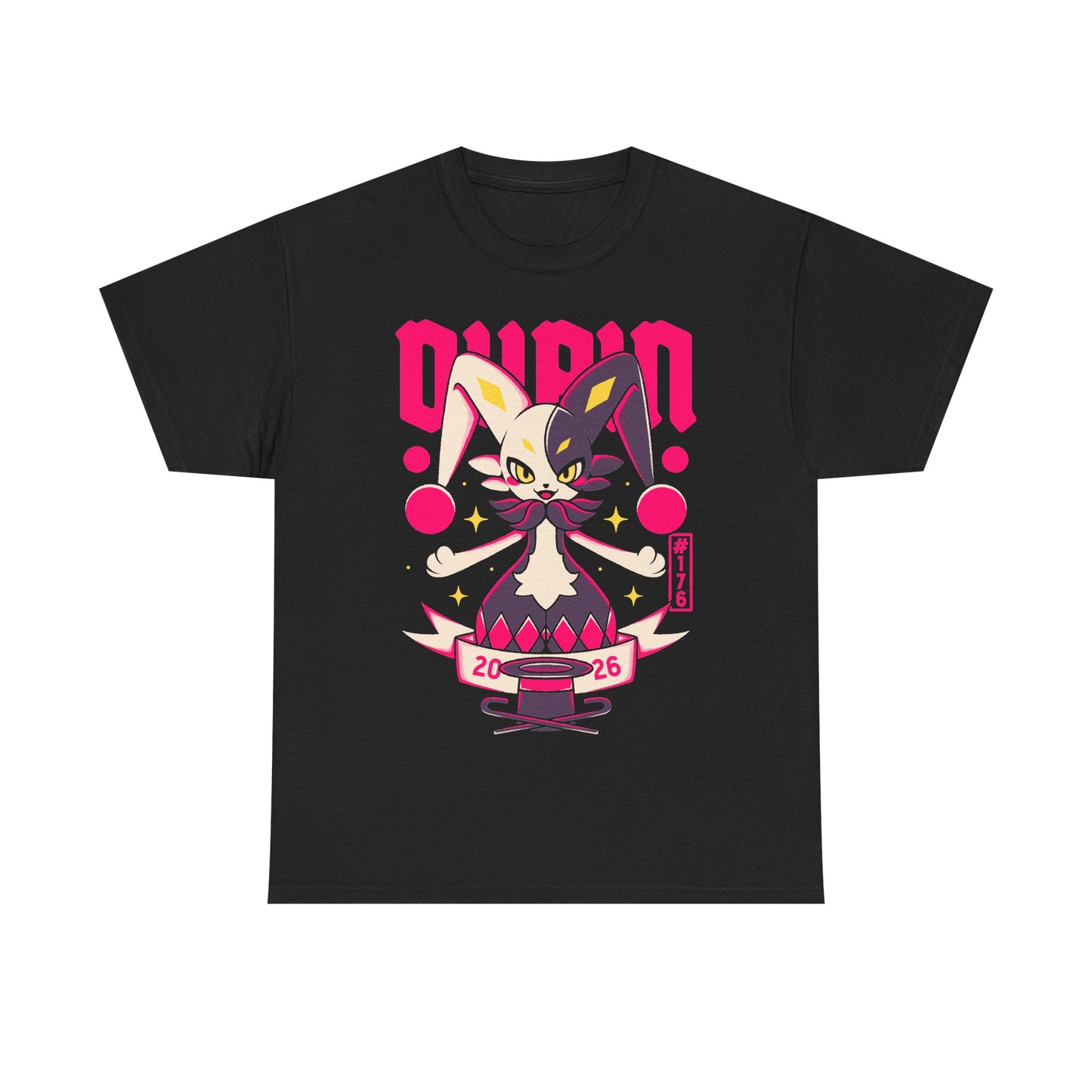 Palworld Dupin #176 Fire Pal t-shirt featuring the new trickster Pal introduced in the Palworld 1.0 update.