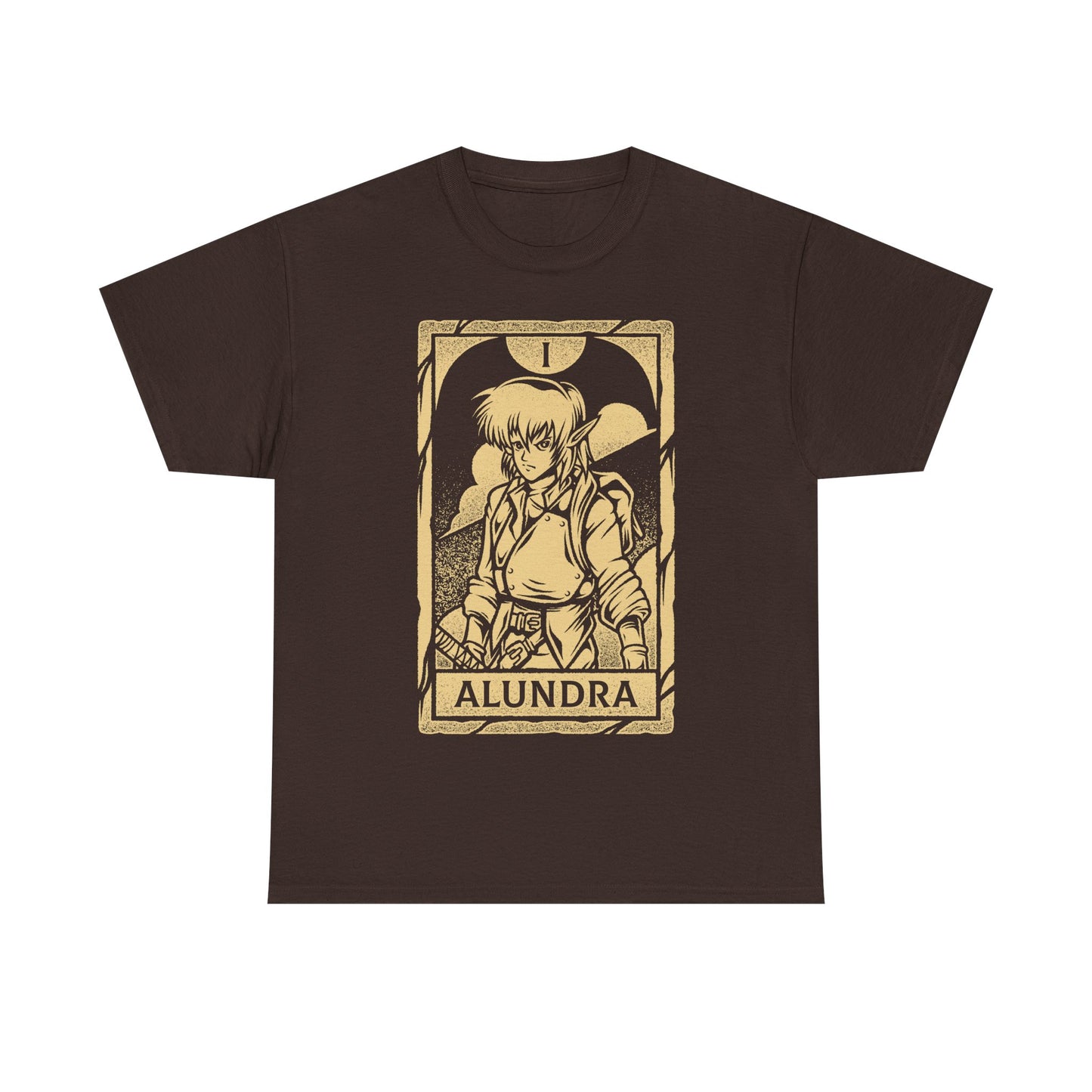 Alundra video game t-shirt inspired by the classic PlayStation action RPG. Retro gaming apparel featuring an original fan art design based on the world of Alundra, perfect for fans of dungeon crawler games, classic RPGs, and nostalgic 90s video game aesthetics. alundra video game merch, alundra action rpg video game merch, alundra the dreamwalker t-shirt, alundra ps1 video game t-shirt, alundra retrogaming tee, alundra classic ps1 video game merch, alundra 2 merch, alundra 2 t-shirt, ps1 games