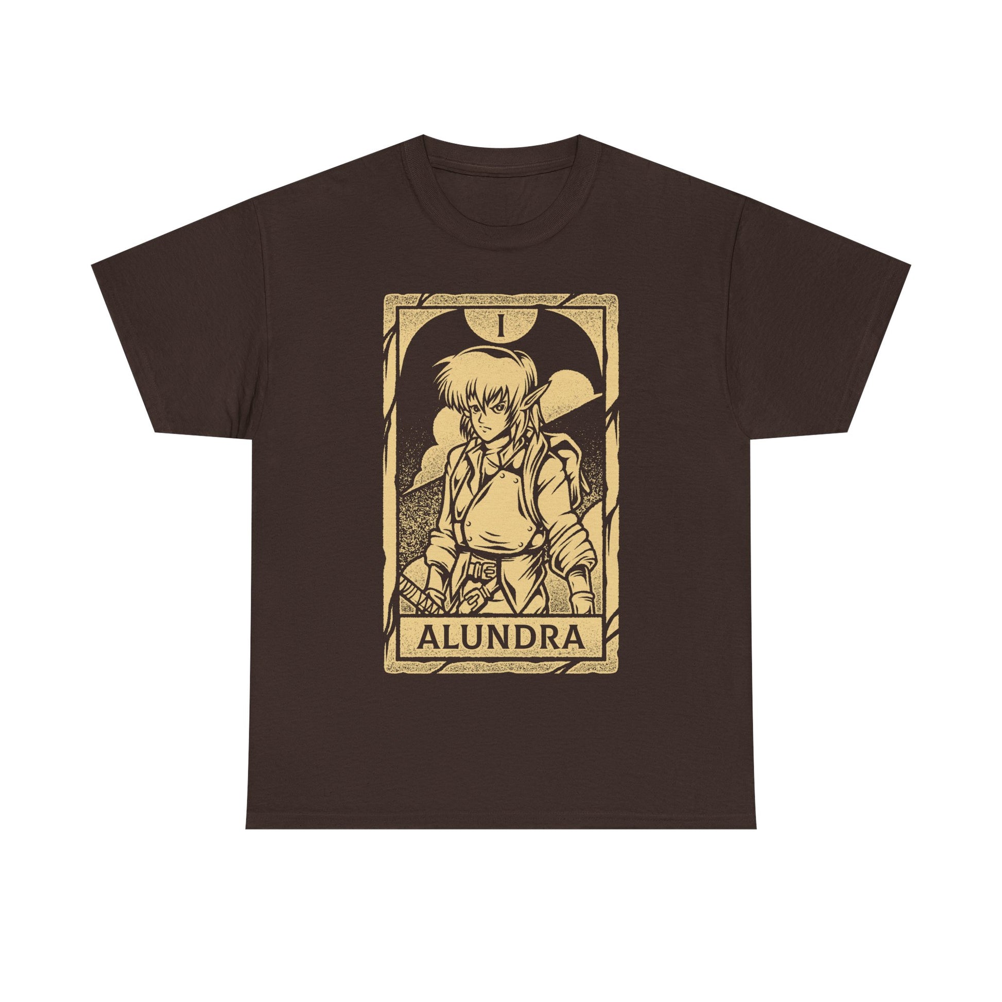 Alundra video game t-shirt inspired by the classic PlayStation action RPG. Retro gaming apparel featuring an original fan art design based on the world of Alundra, perfect for fans of dungeon crawler games, classic RPGs, and nostalgic 90s video game aesthetics. alundra video game merch, alundra action rpg video game merch, alundra the dreamwalker t-shirt, alundra ps1 video game t-shirt, alundra retrogaming tee, alundra classic ps1 video game merch, alundra 2 merch, alundra 2 t-shirt, ps1 games