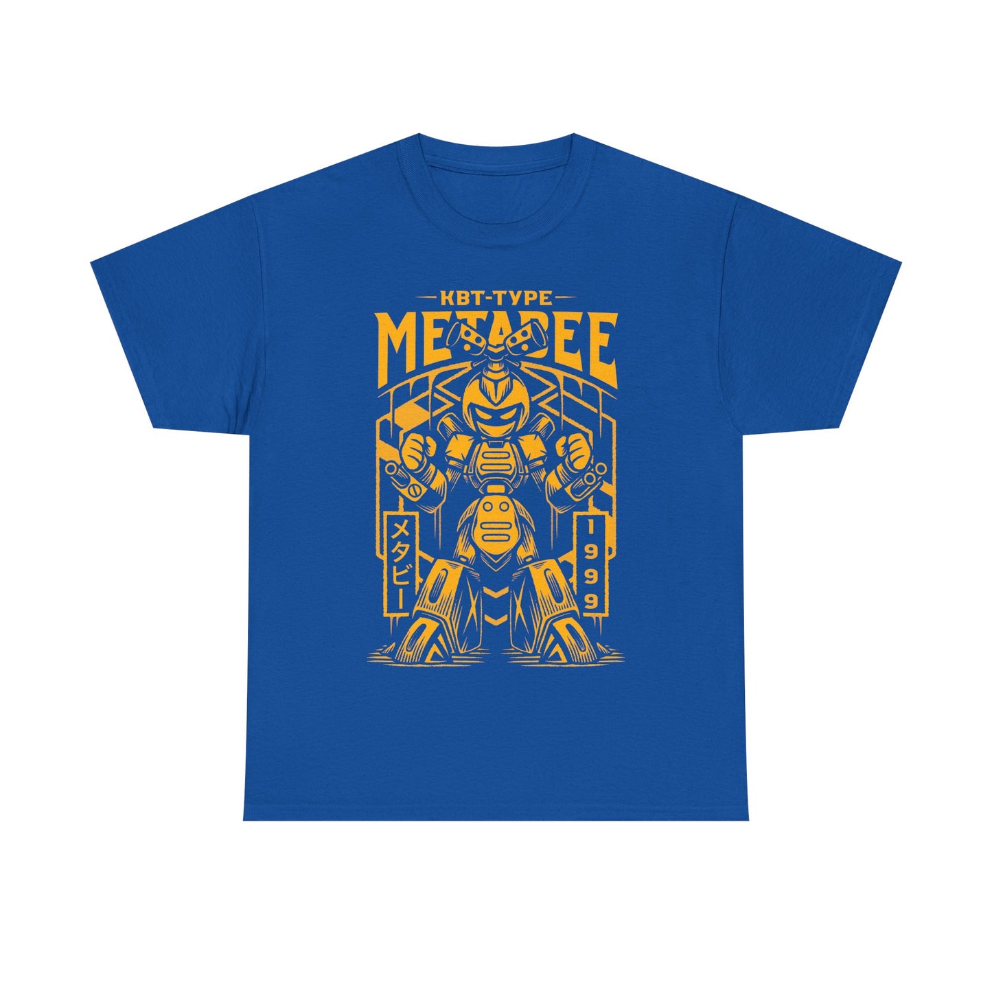 Gamer t-shirt design inspired by Metabee from Medabots anime manga & video games in vintage typography art style.

metabee, medabots, metabee medabots t-shirt, metabee medabots anime manga t-shirt, metabee medabots video games t-shirt, metabee kabuto type robot medabots t-shirt, anime & manga, retro anime & manga merch, anime & manga nostalgia t-shirt, nostalgia cartoons t-shirt, 90s anime medabots t-shirt, anime manga gaming t-shirt, 90s gaming merch, 90s video games t-shirt, metabee medabots